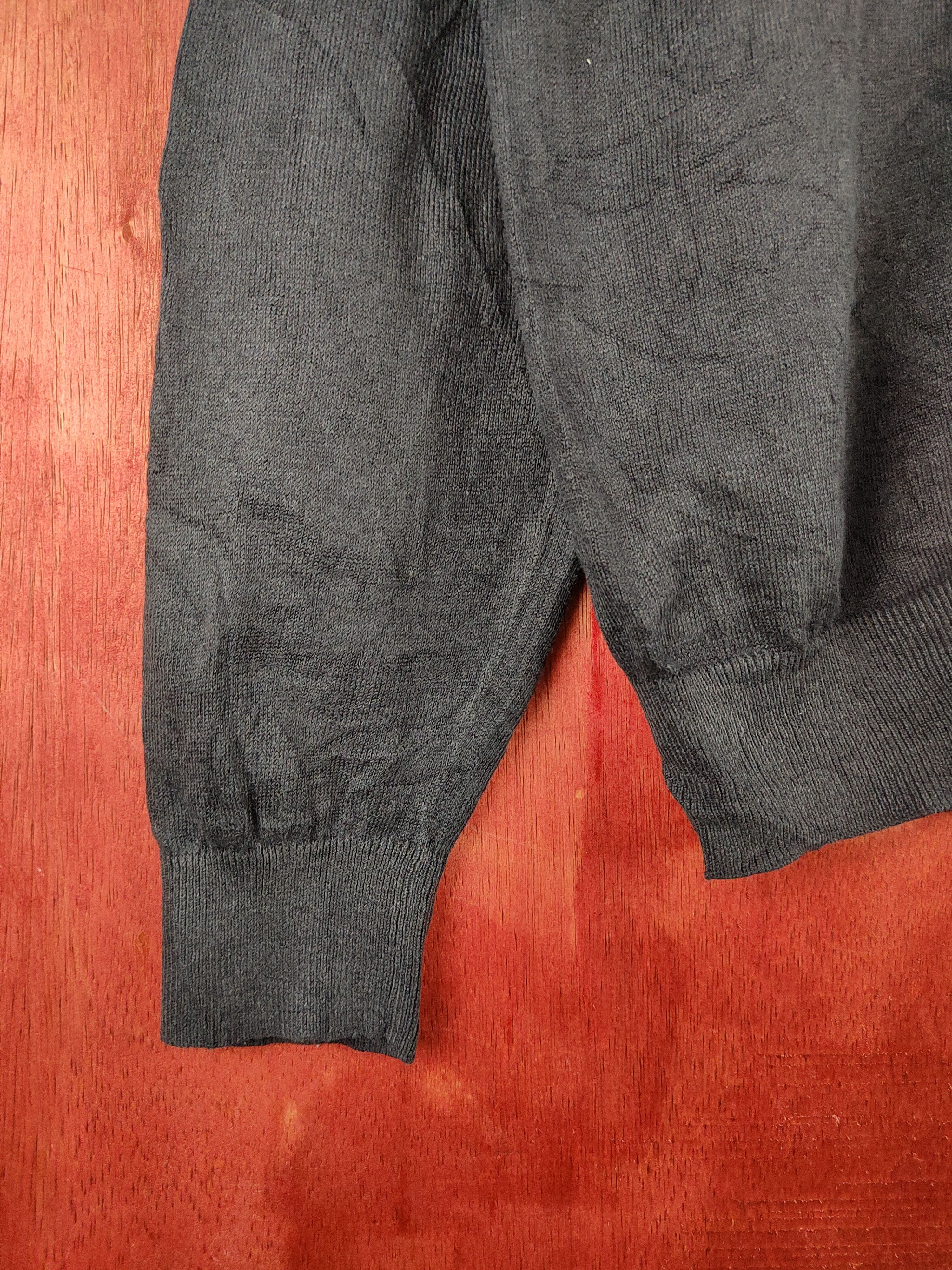 Japanese Brand × Uniqlo Uniqlo Navy Faded Knitwear Cardigan #S1134 Size US L / EU 52-54 / 3 - 4 Thumbnail