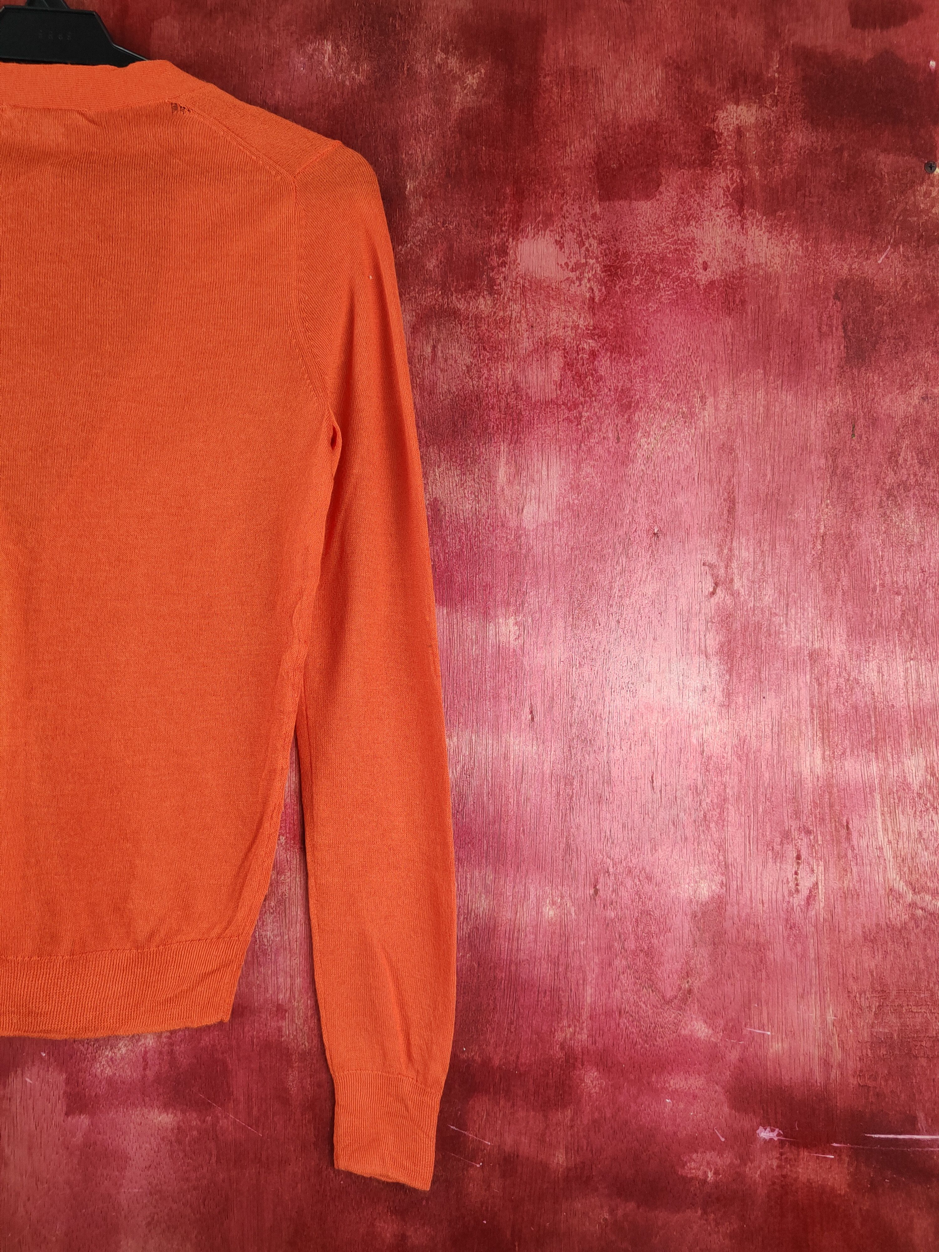 Japanese Brand Uniqlo Dark Orange Knitwear Cardigan #S1136 Size M / US 6-8 / IT 42-44 - 10 Thumbnail