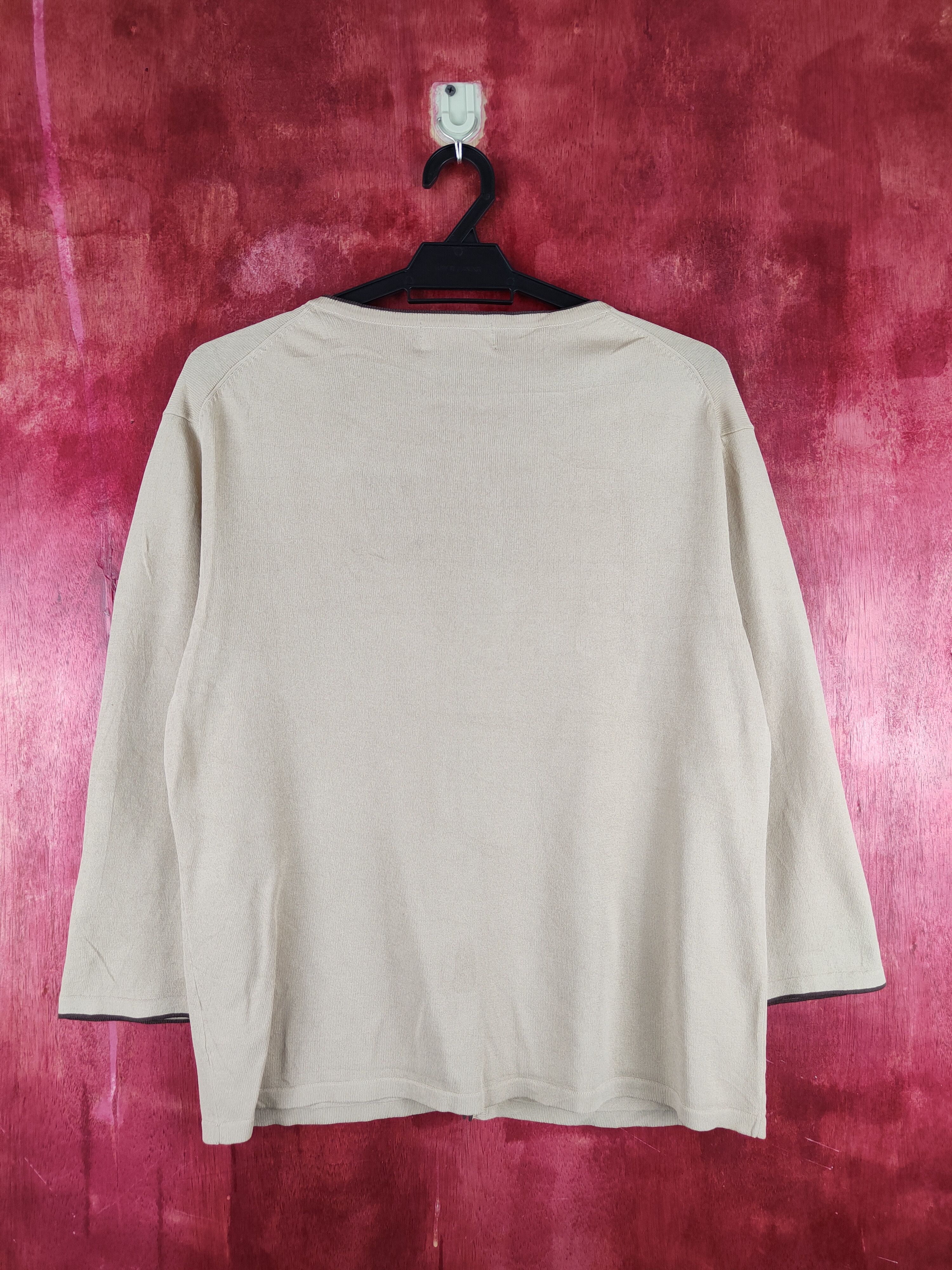 Japanese Brand × Vintage More Plata Brown Knitwear Cardigan #S1137 Size M / US 6-8 / IT 42-44 - 8 Thumbnail