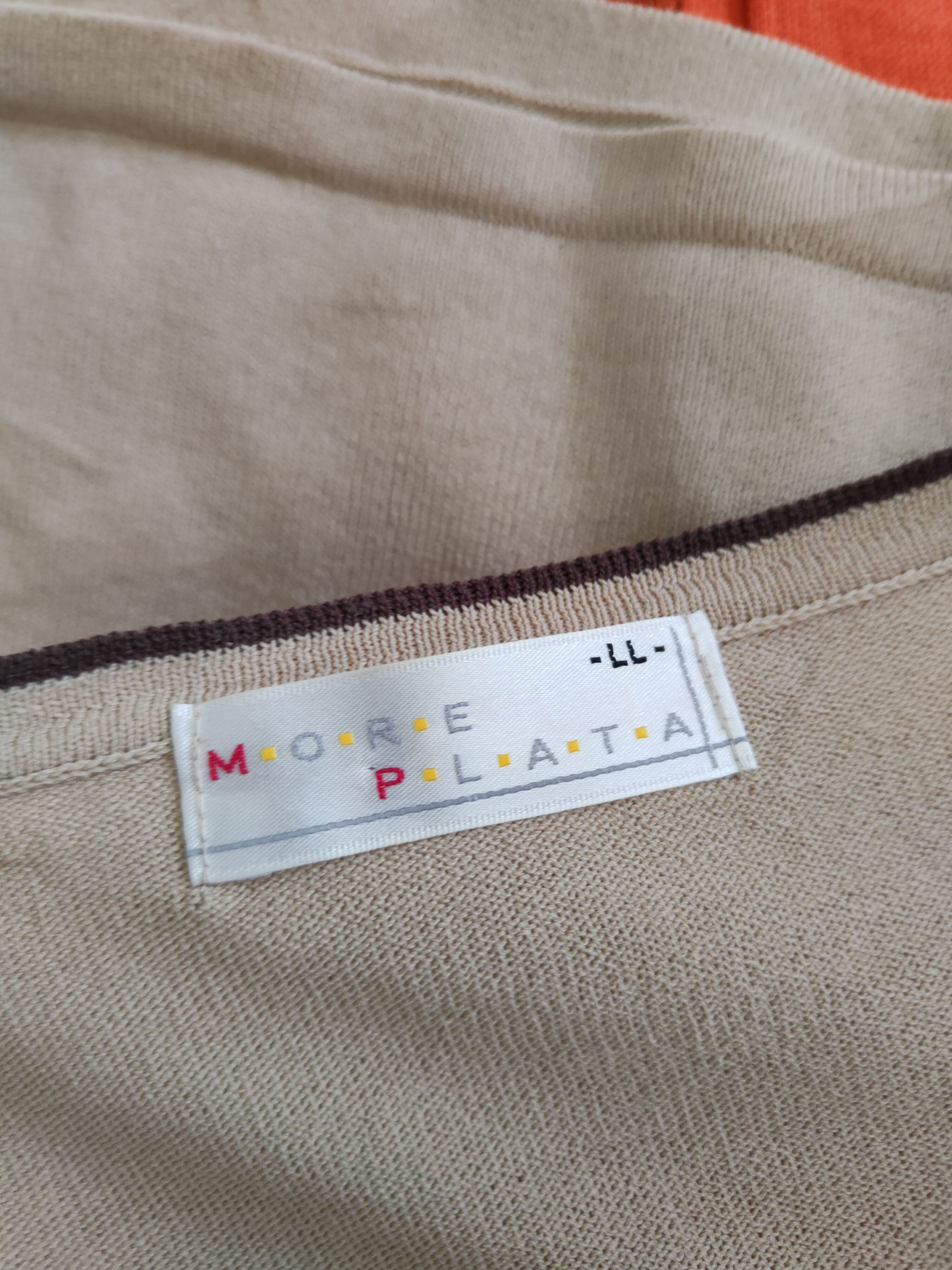Japanese Brand × Vintage More Plata Brown Knitwear Cardigan #S1137 Size M / US 6-8 / IT 42-44 - 12 Thumbnail