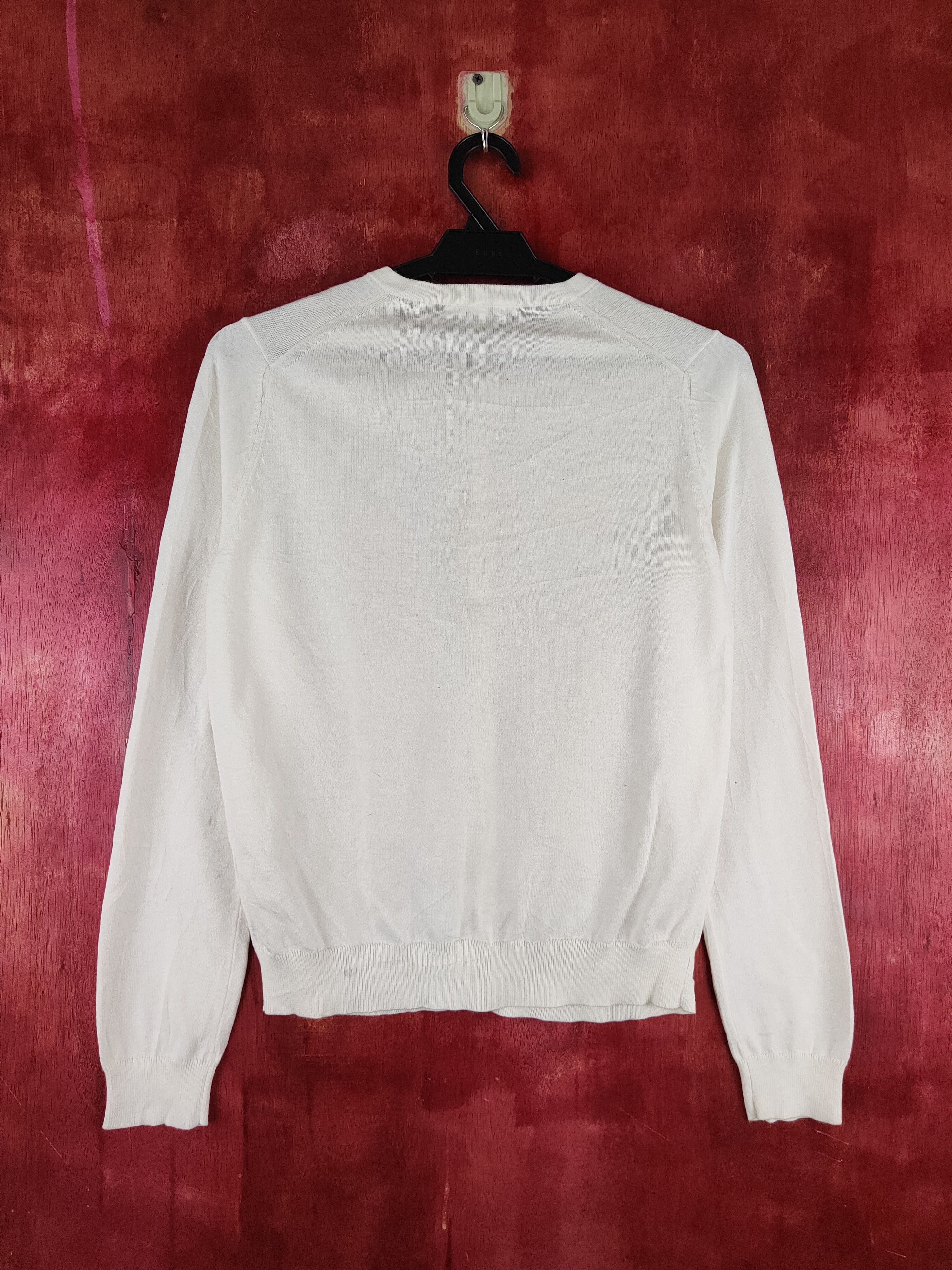 Japanese Brand × Uniqlo Uniqlo vintage Ivory Knitwear Cardigan #S1139 Size S / US 4 / IT 40 - 7 Thumbnail
