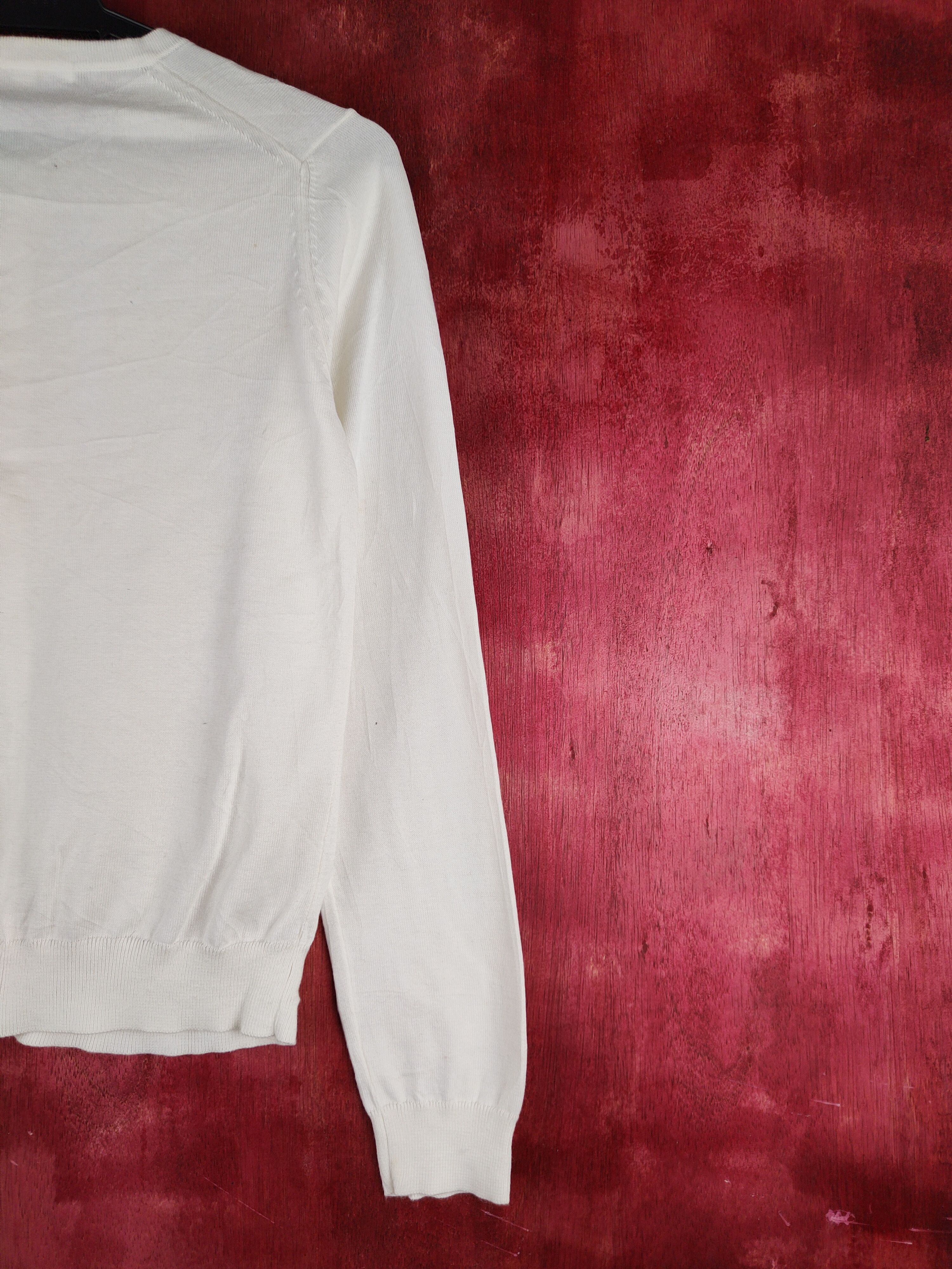 Japanese Brand × Uniqlo Uniqlo vintage Ivory Knitwear Cardigan #S1139 Size S / US 4 / IT 40 - 9 Thumbnail