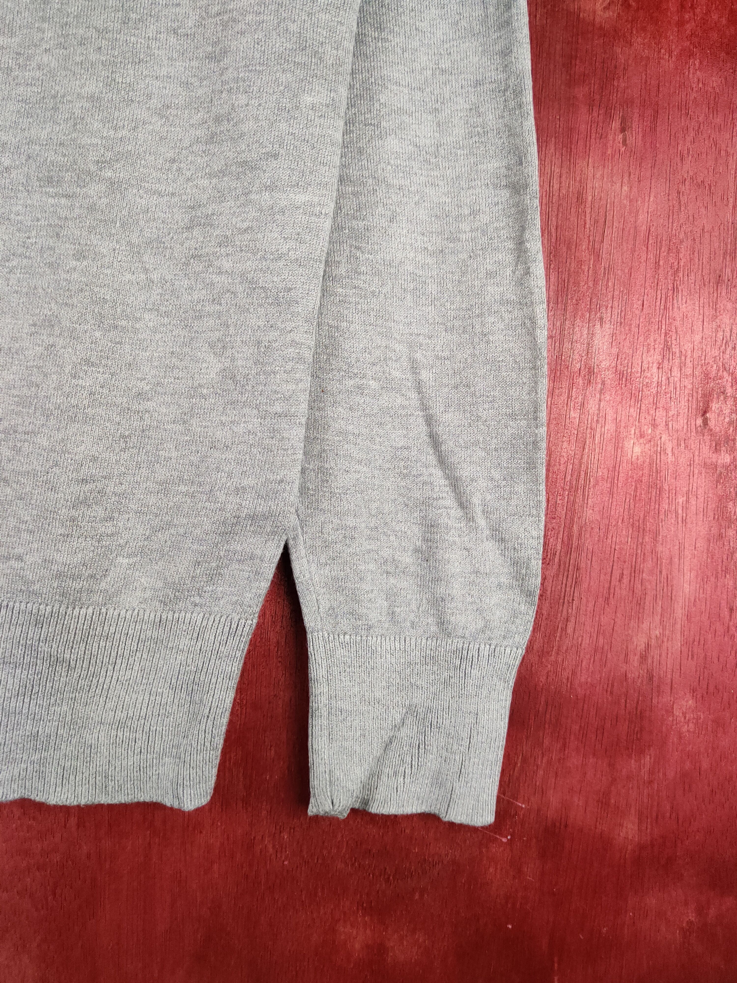 Japanese Brand Theoria Gray Knitwear Cardigan #S1140 Size M / US 6-8 / IT 42-44 - 6 Thumbnail