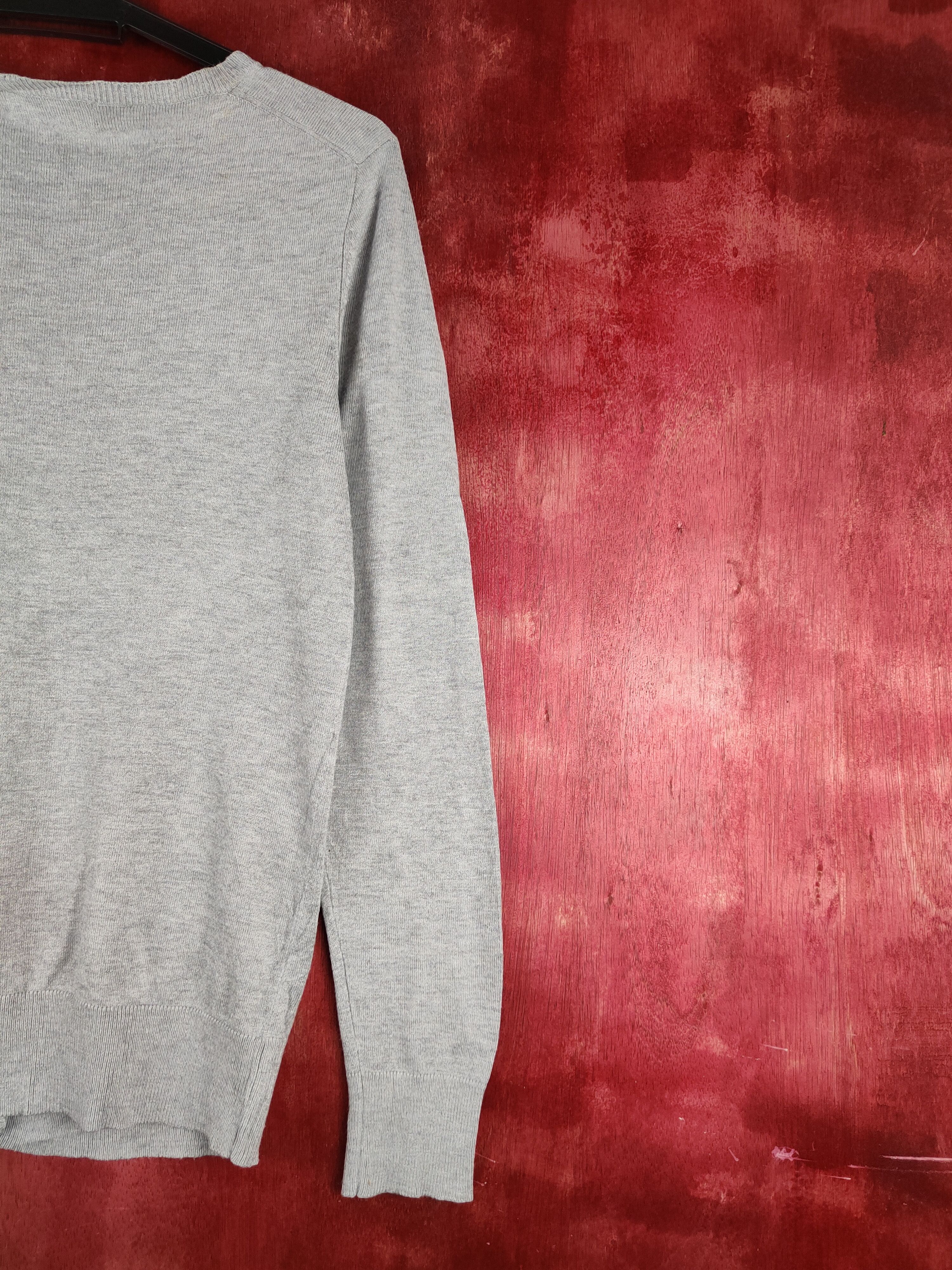 Japanese Brand Theoria Gray Knitwear Cardigan #S1140 Size M / US 6-8 / IT 42-44 - 9 Thumbnail