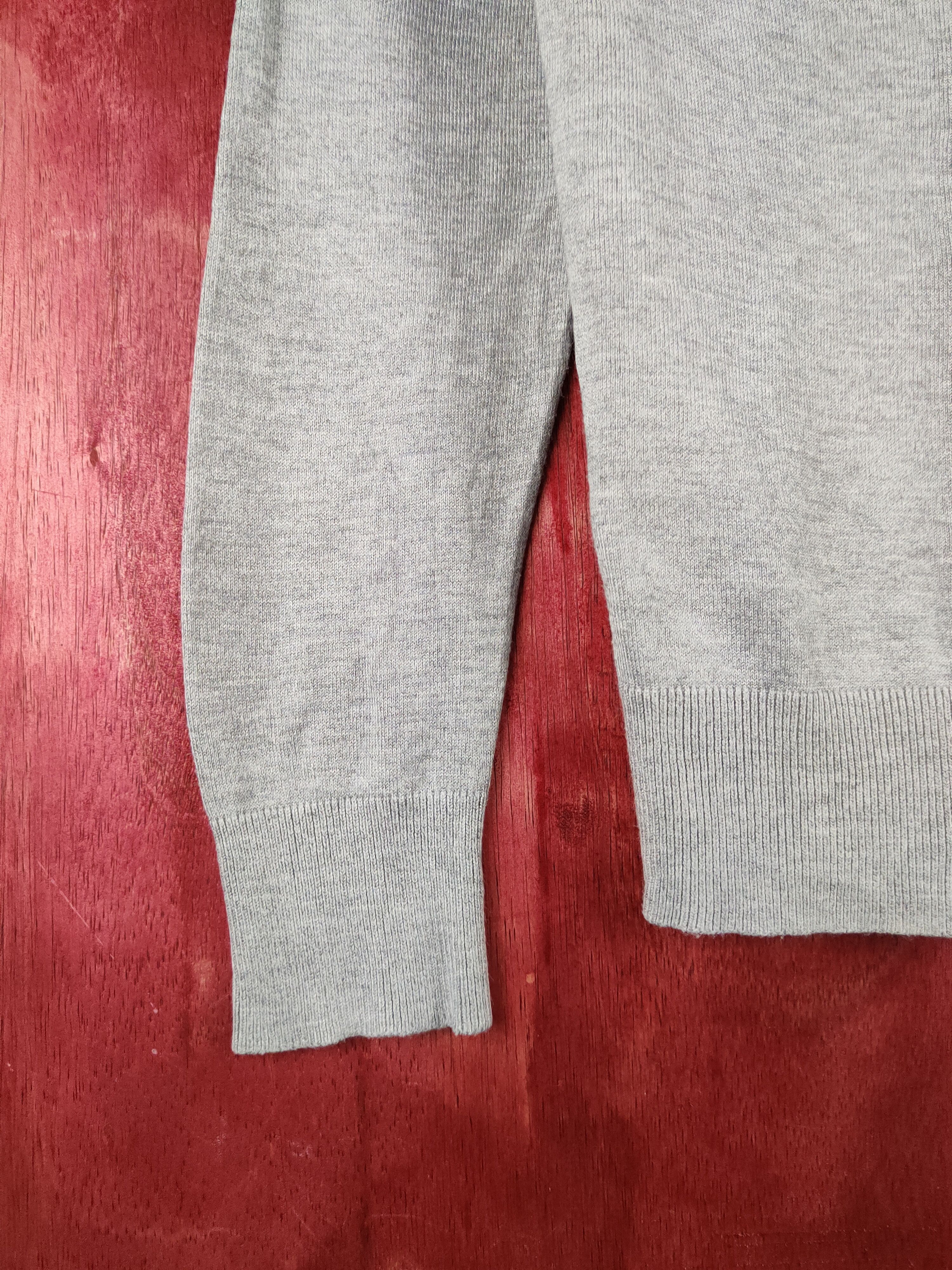 Japanese Brand Theoria Gray Knitwear Cardigan #S1140 Size M / US 6-8 / IT 42-44 - 4 Thumbnail