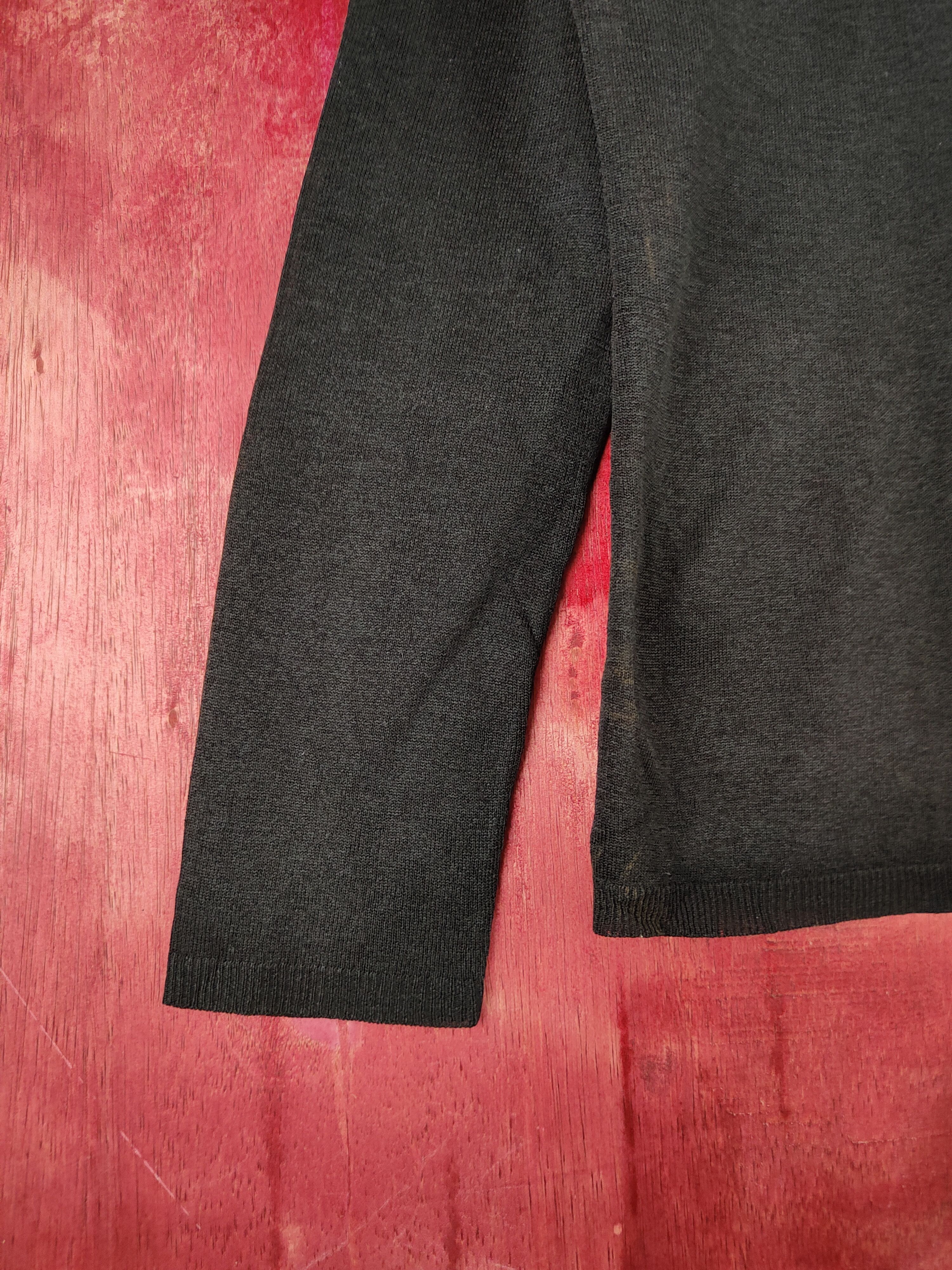 Japanese Brand Japanese Brand Black Crochet Meshnet Knit Cardigan #S1141 Size S / US 4 / IT 40 - 5 Thumbnail