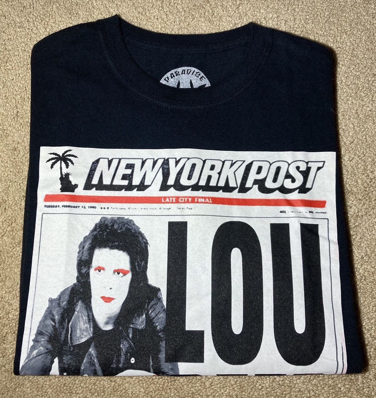 Supreme SS19 Paradise NYC Lou Reed New York Post Supreme 2019 Make ...
