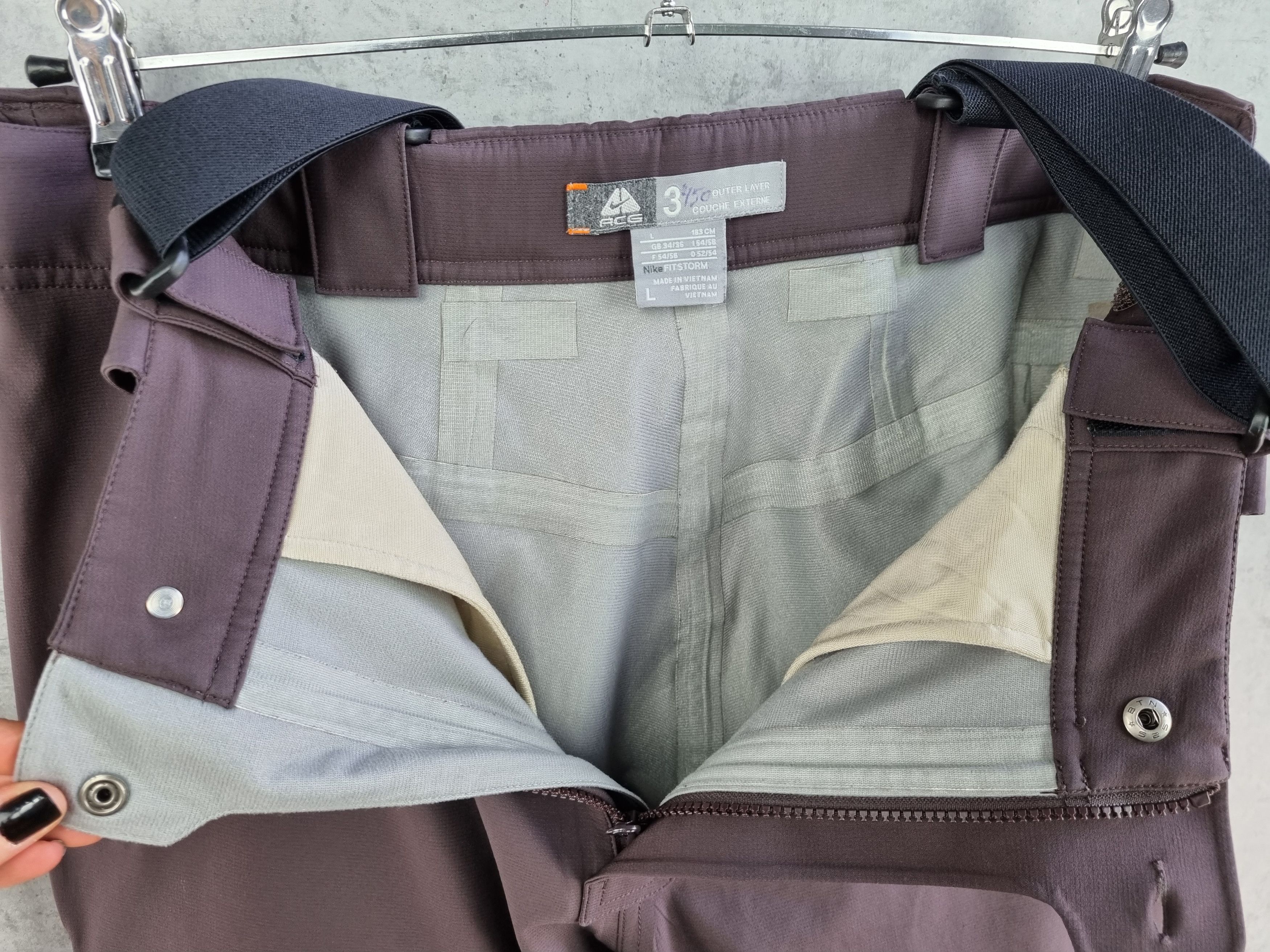 Nike × Nike ACG Nike ACG Cargo Ski Shell Goretex Pants Size US 32 / EU 48 - 7 Thumbnail