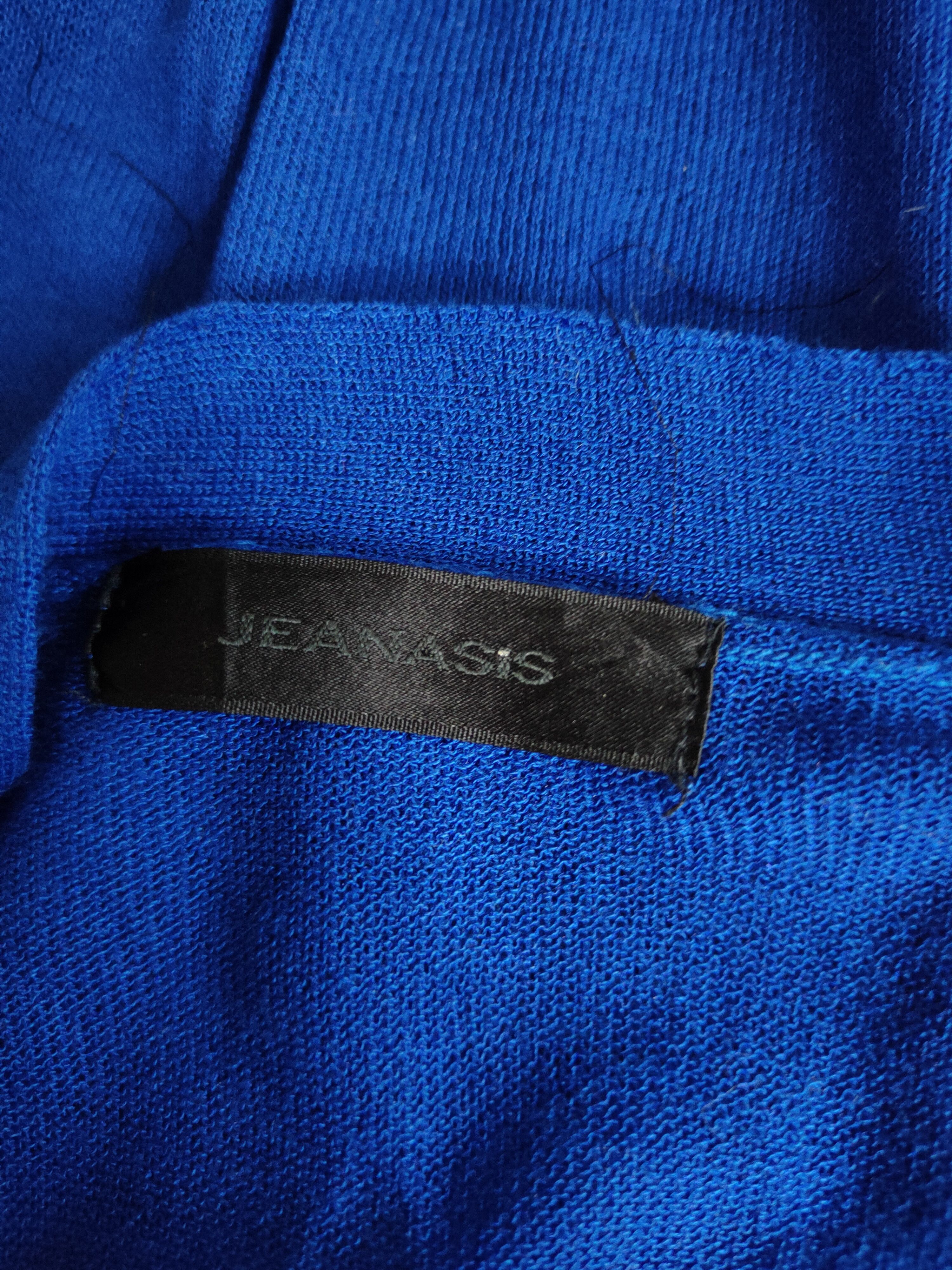 Japanese Brand Jeanasis Blue Knitwear Cardigan vintage japan #S1147 Size M / US 6-8 / IT 42-44 - 11 Thumbnail