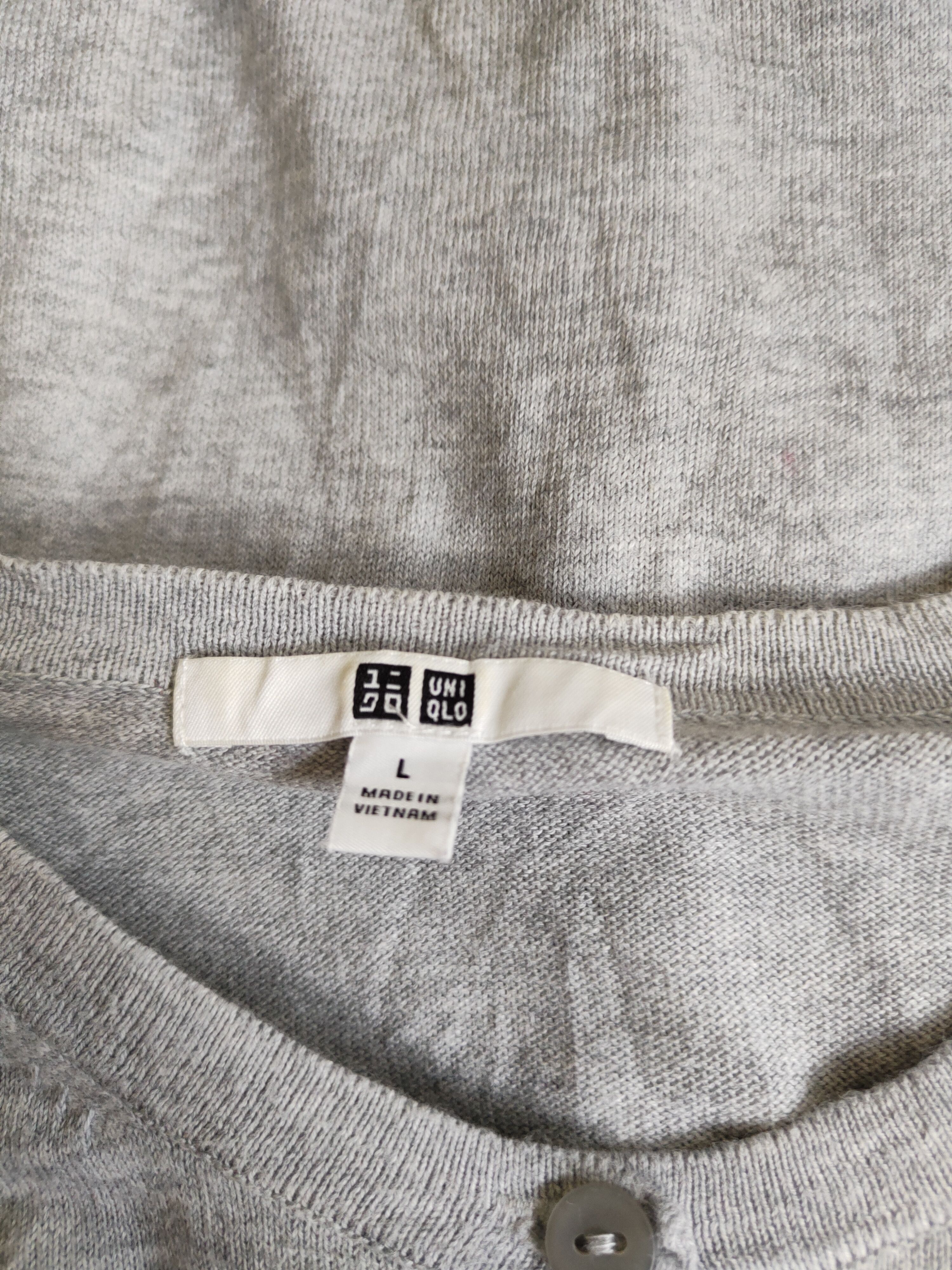 Japanese Brand × Uniqlo Uniqlo Gray Knitwear Cardigan #S1148 Size M / US 6-8 / IT 42-44 - 11 Thumbnail
