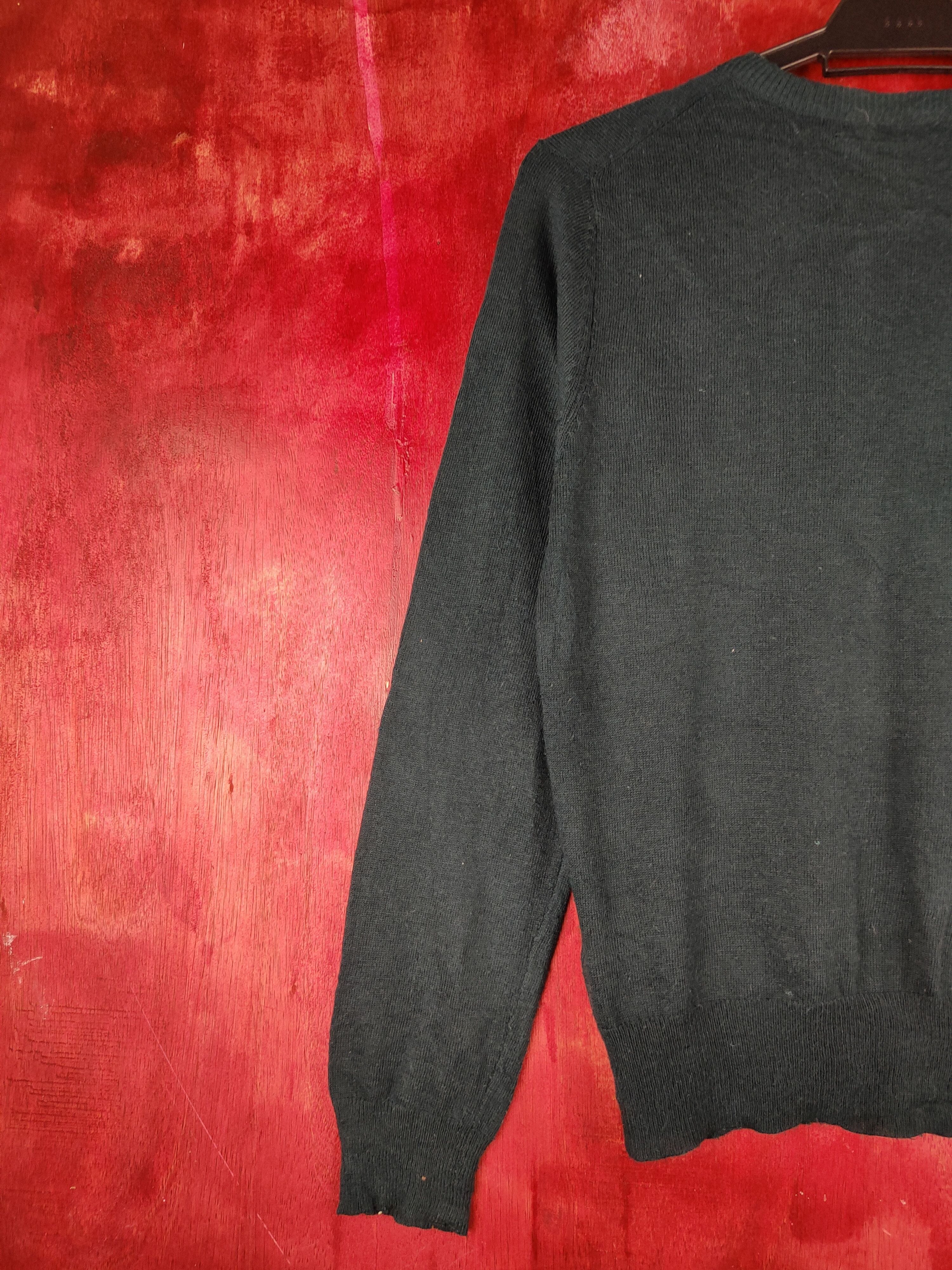 Japanese Brand Vent Violet Emerald Knitwear Cardigan #S1149 Size M / US 6-8 / IT 42-44 - 8 Thumbnail