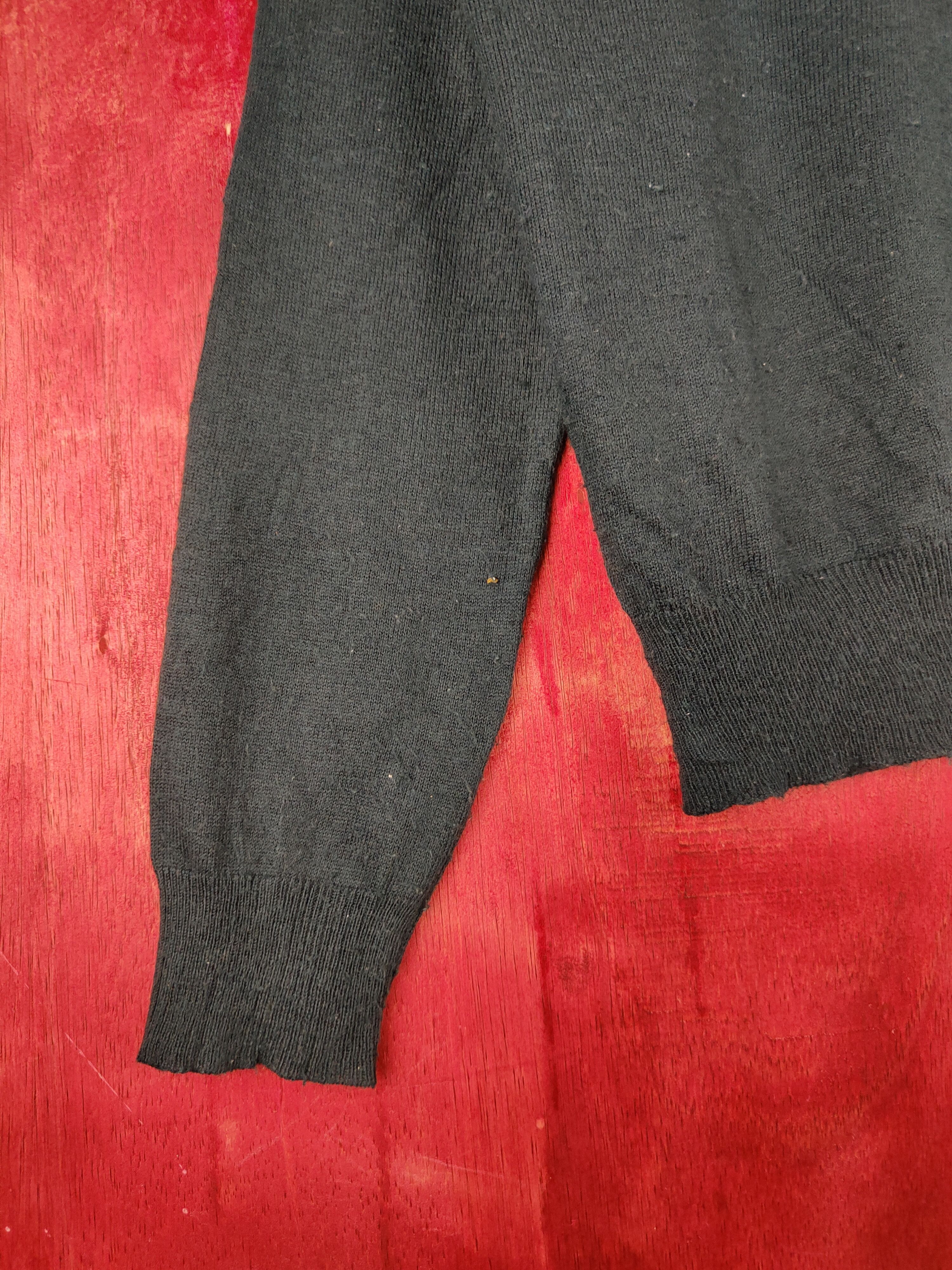 Japanese Brand Vent Violet Emerald Knitwear Cardigan #S1149 Size M / US 6-8 / IT 42-44 - 4 Thumbnail