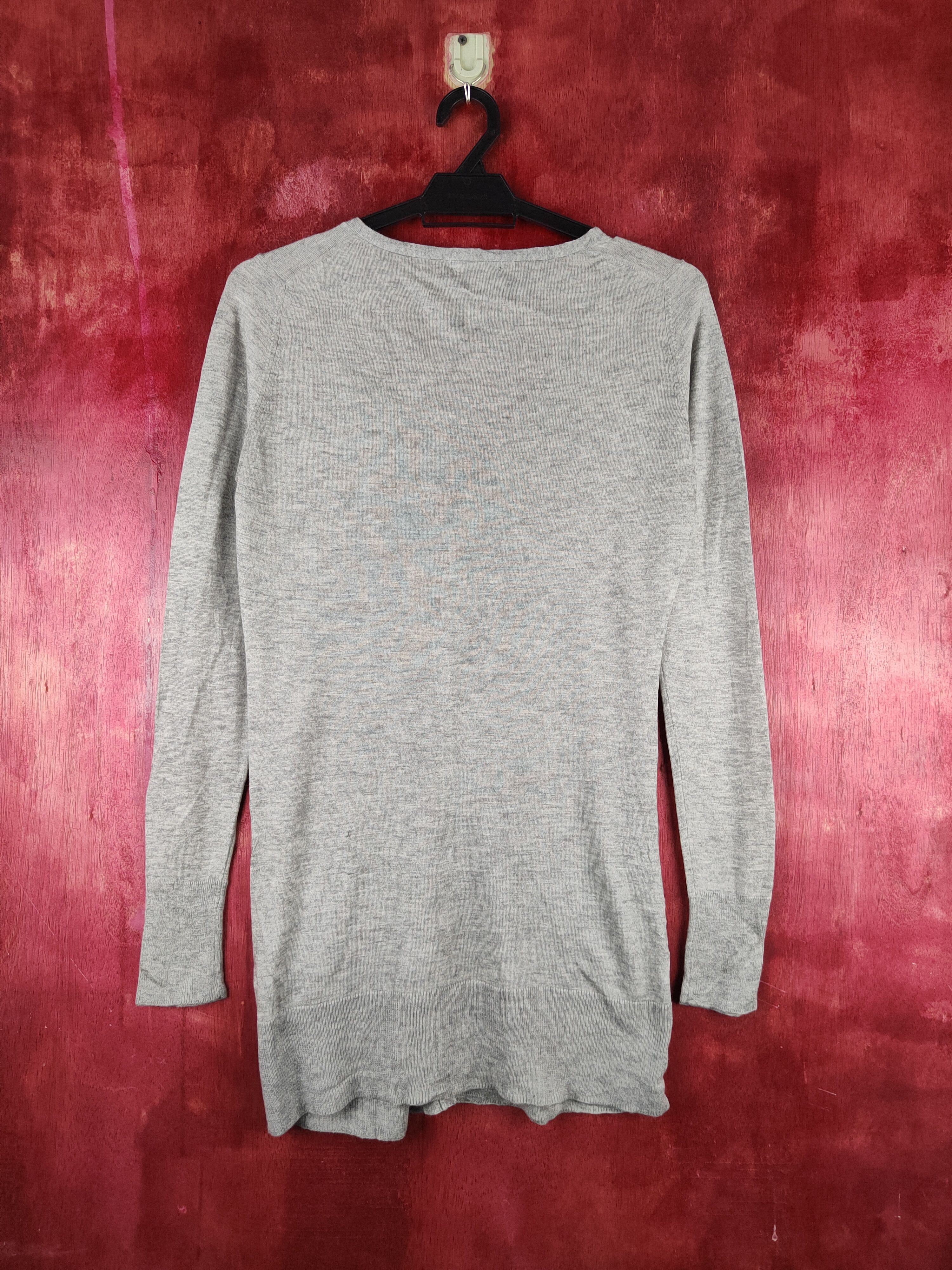 Japanese Brand Atelier Six Gray Knitwear Cardigan #S1150 Size S / US 4 / IT 40 - 8 Thumbnail