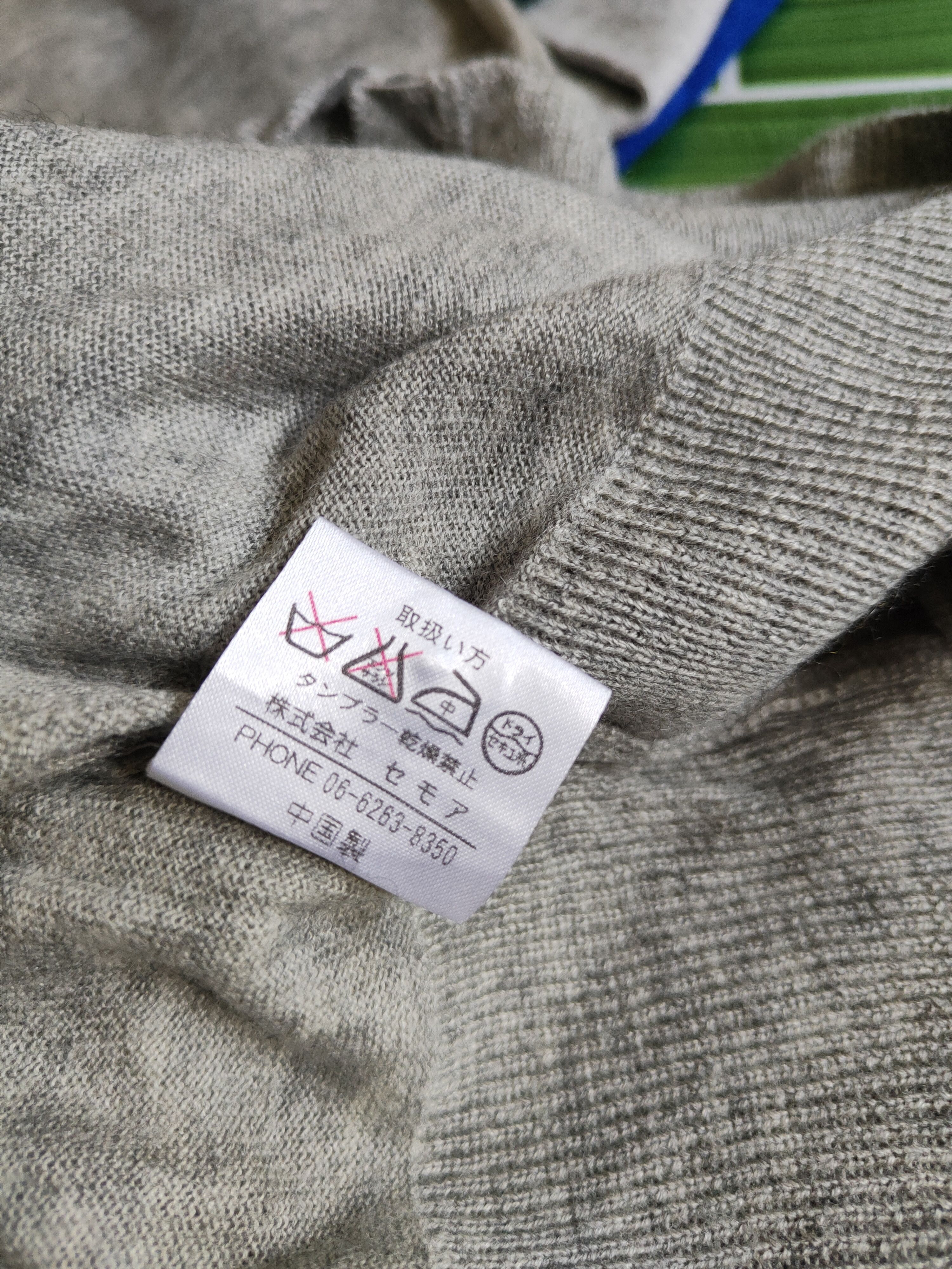 Japanese Brand Atelier Six Gray Knitwear Cardigan #S1150 Size S / US 4 / IT 40 - 11 Thumbnail