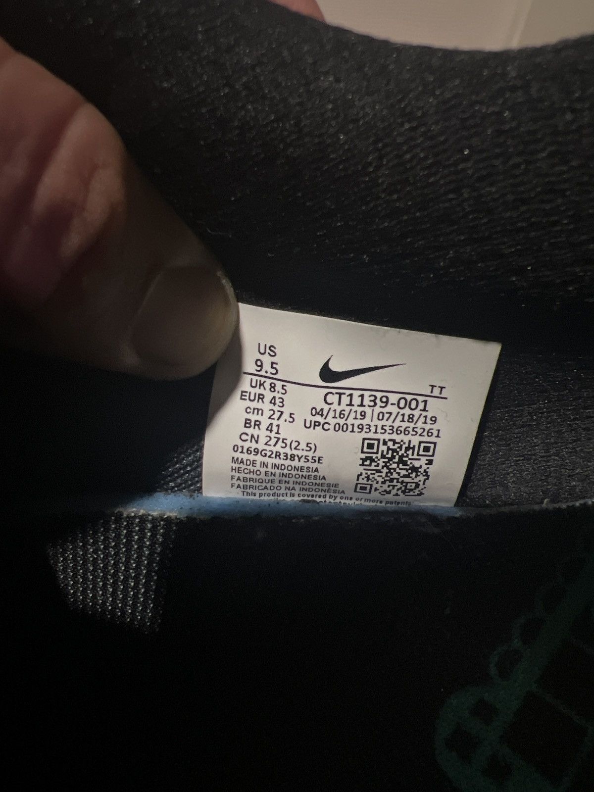 Jordan Brand Nike Air Max 95 Se Day of the Dead Size US 9.5 / EU 42-43 - 8 Thumbnail