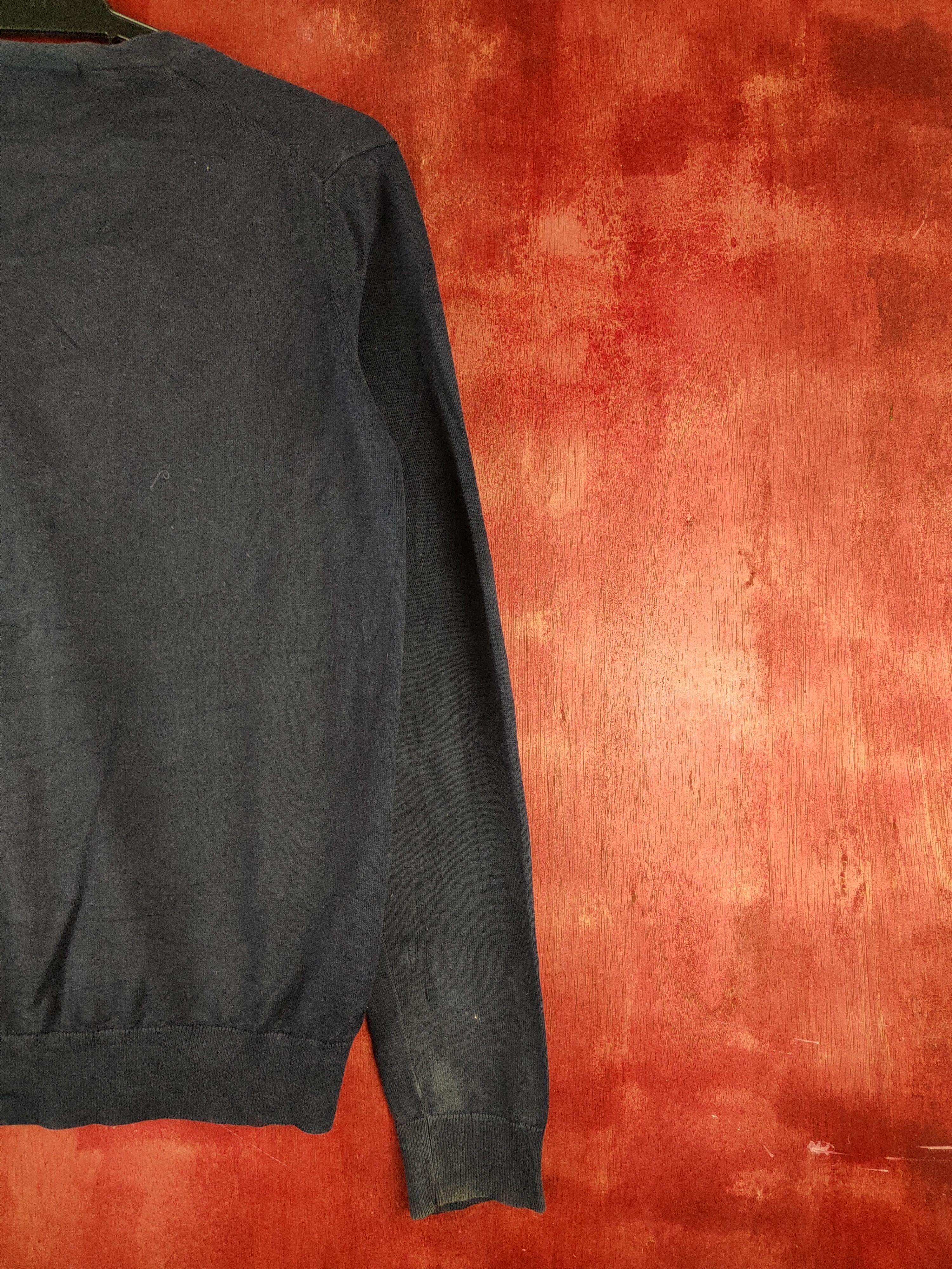 Japanese Brand Uniqlo Navy Knitwear Cardigan vintage japan #S1151 Size L / US 10 / IT 46 - 9 Thumbnail