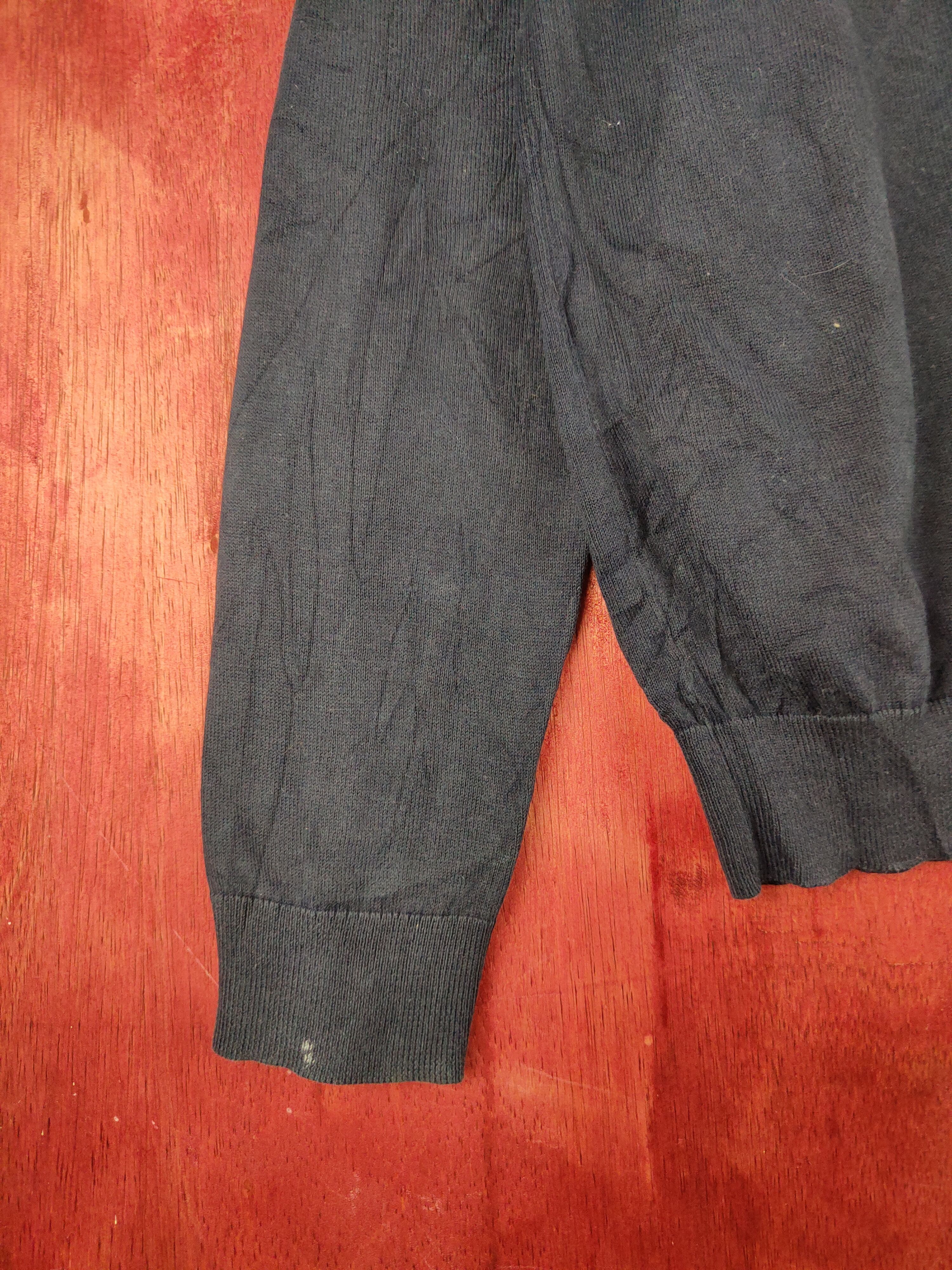 Japanese Brand Uniqlo Navy Knitwear Cardigan vintage japan #S1151 Size L / US 10 / IT 46 - 4 Thumbnail