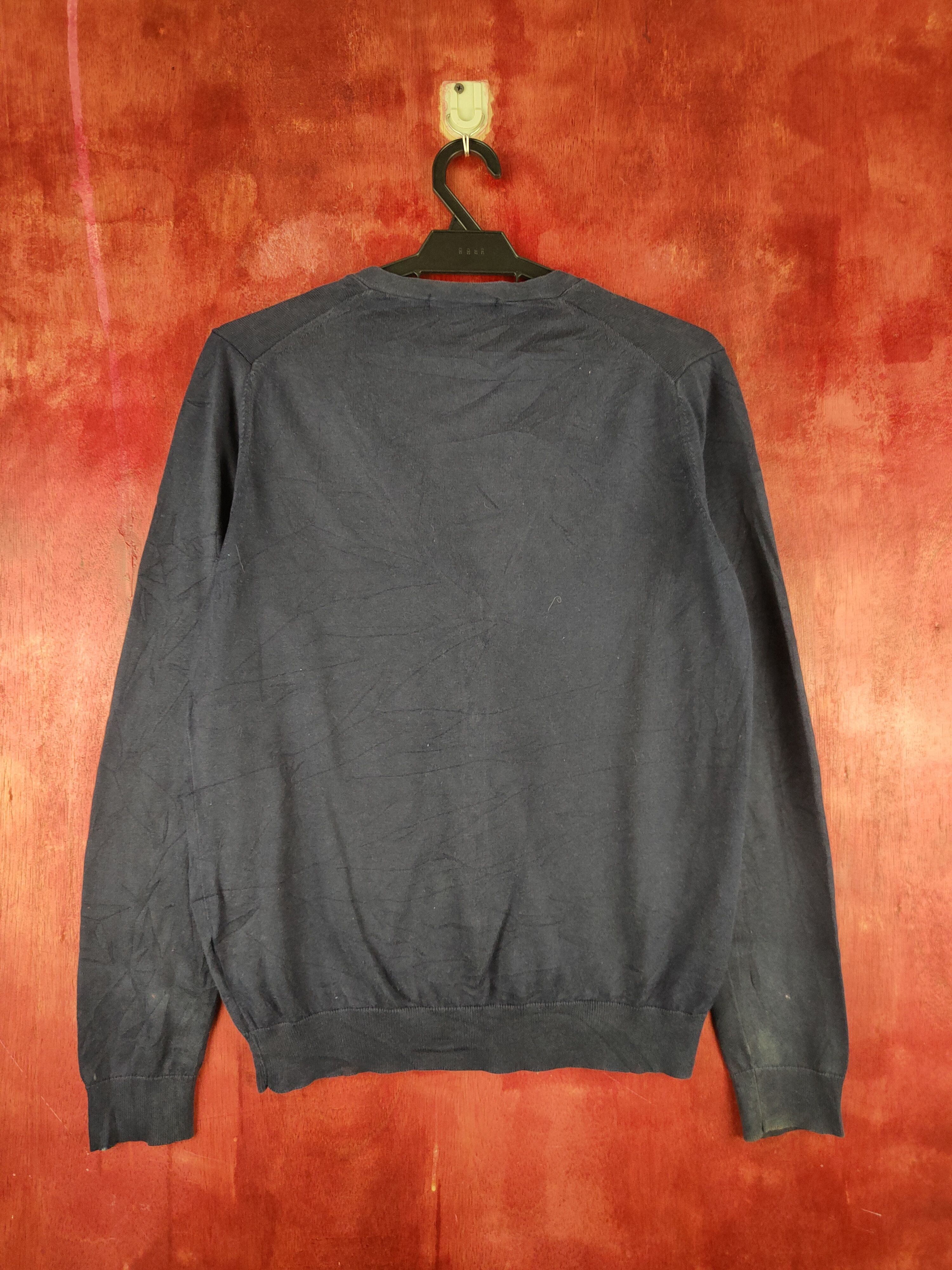 Japanese Brand Uniqlo Navy Knitwear Cardigan vintage japan #S1151 Size L / US 10 / IT 46 - 7 Thumbnail