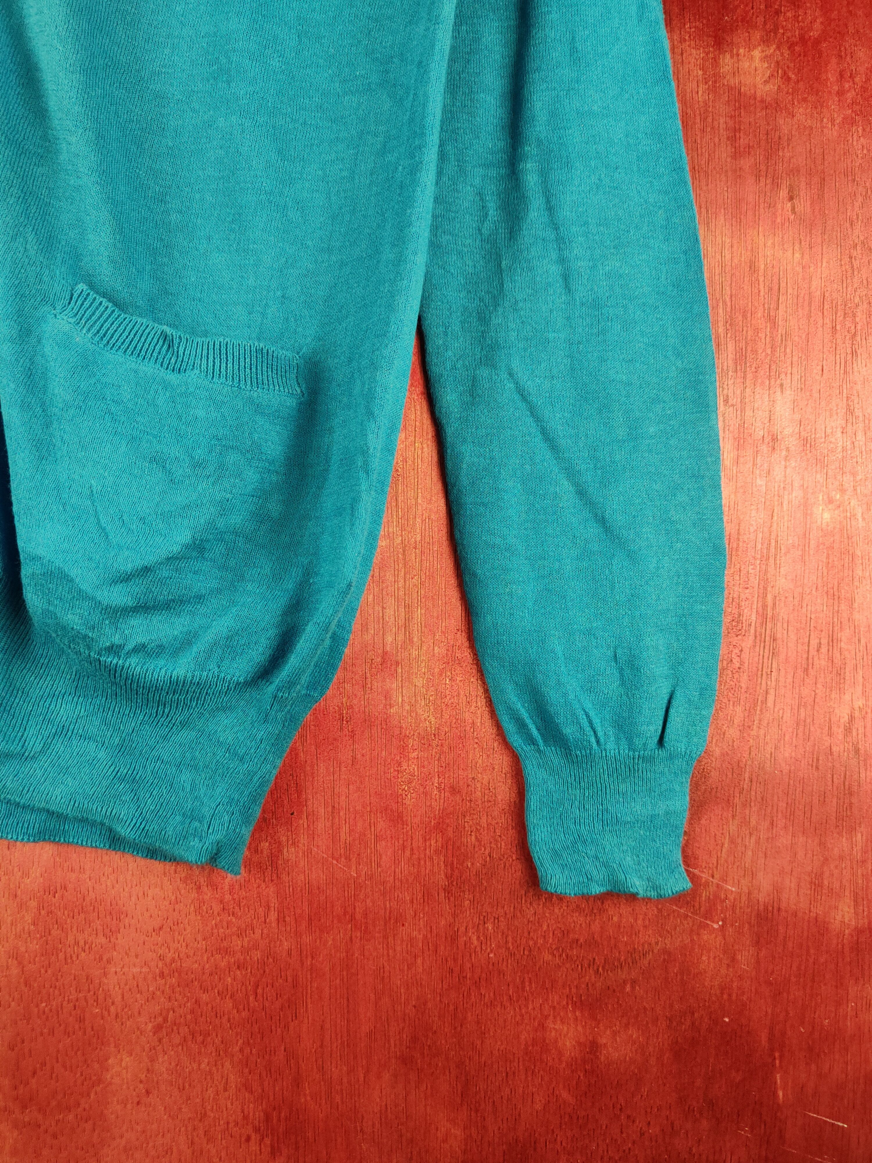 Japanese Brand Hunch Light Blue Knitwear Cardigan #S1154 Size S / US 4 / IT 40 - 6 Thumbnail