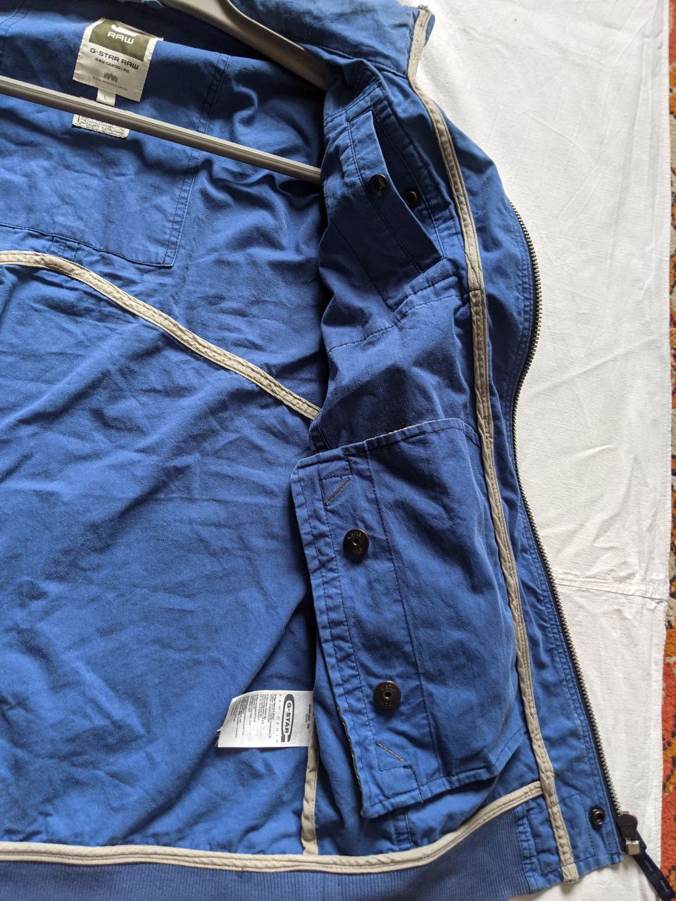 G-Star G Star Raw Bomber Hooded Jacket Size US L / EU 52-54 / 3 - 7 Thumbnail