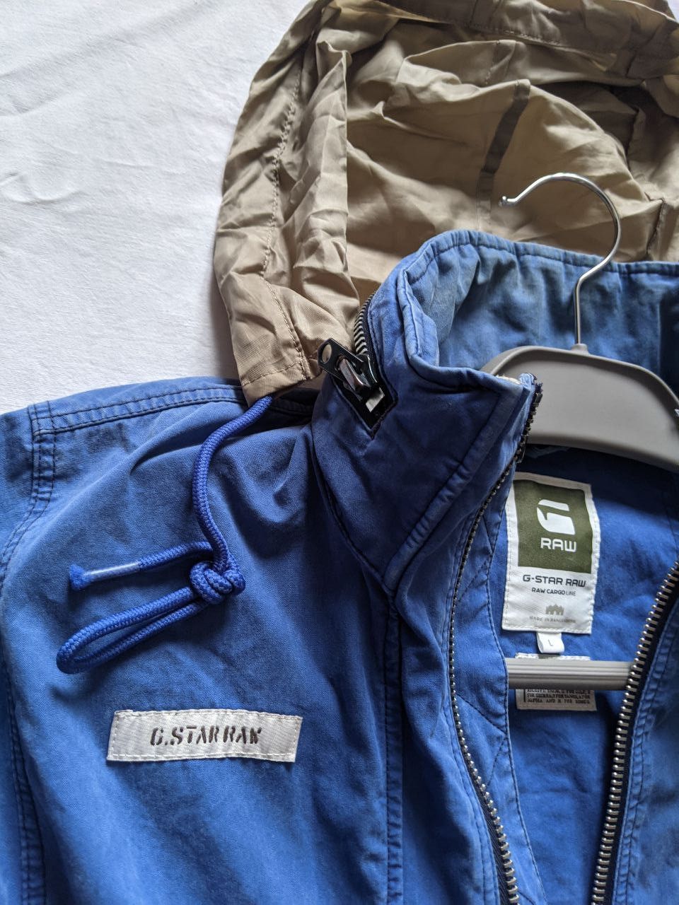 G-Star G Star Raw Bomber Hooded Jacket Size US L / EU 52-54 / 3 - 5 Thumbnail