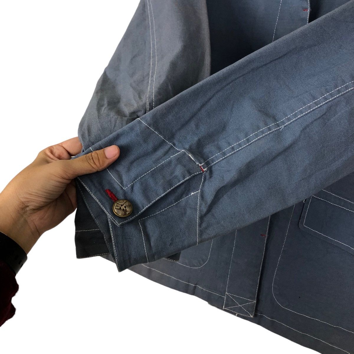 Japanese Brand 🔥RARE CHORE DENIM WORK JACKET JAPAN BY ISSEY MIYAKE Size US M / EU 48-50 / 2 - 11 Thumbnail