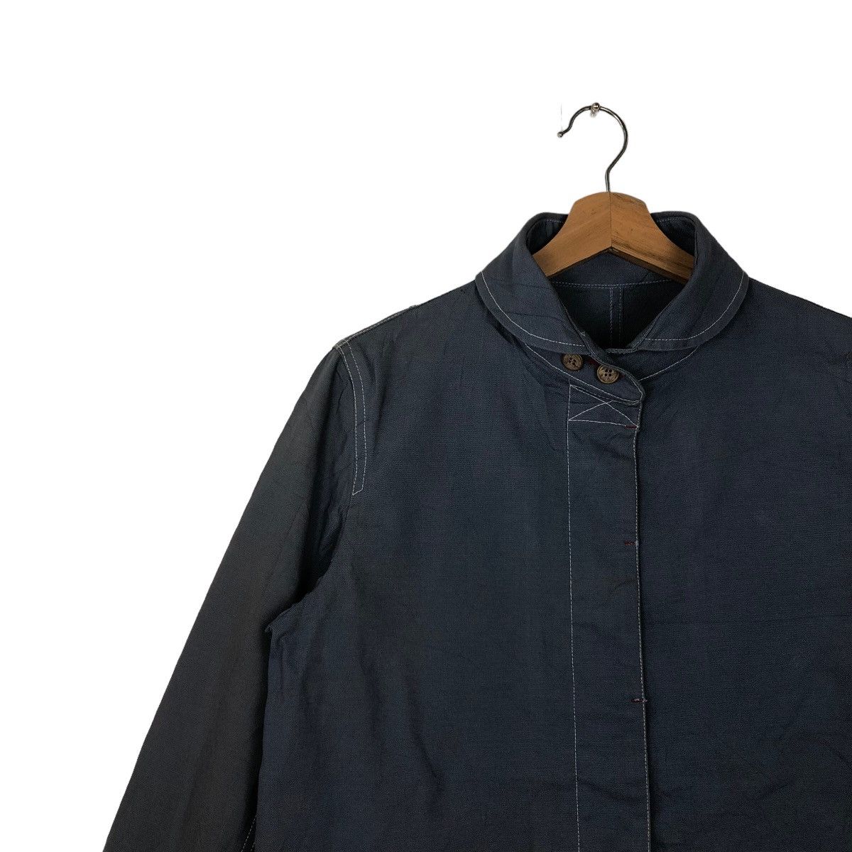 Japanese Brand 🔥RARE CHORE DENIM WORK JACKET JAPAN BY ISSEY MIYAKE Size US M / EU 48-50 / 2 - 6 Thumbnail