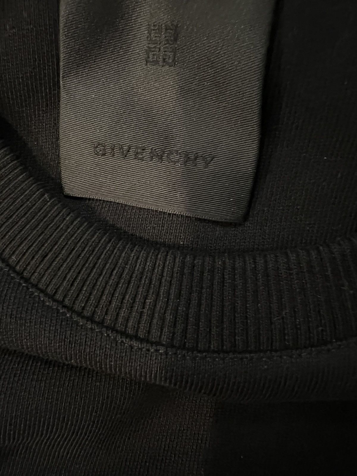 Givenchy Givenchy “Oversized” logo-print eyelet-detailing sweatshirt Size US S / EU 44-46 / 1 - 6 Thumbnail