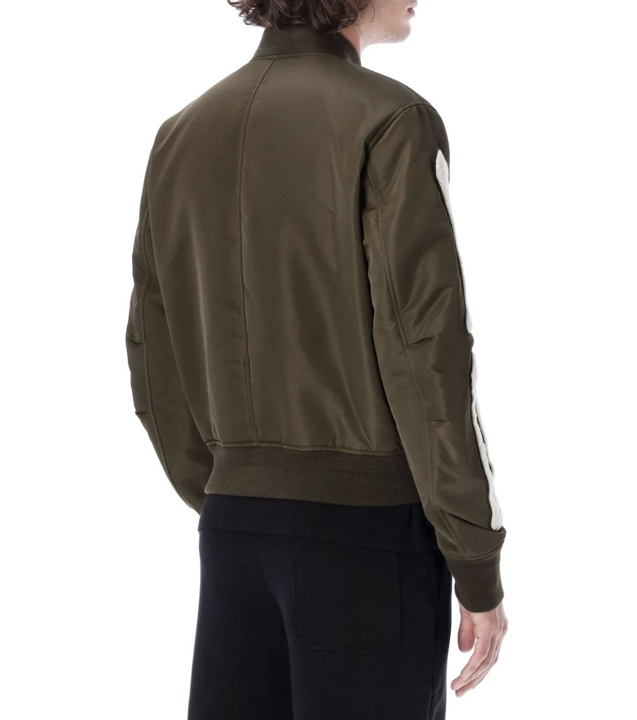 Amiri AMIRI Bones appliqué logo-embroidered bomber jacket Size US L / EU 52-54 / 3 - 5 Thumbnail