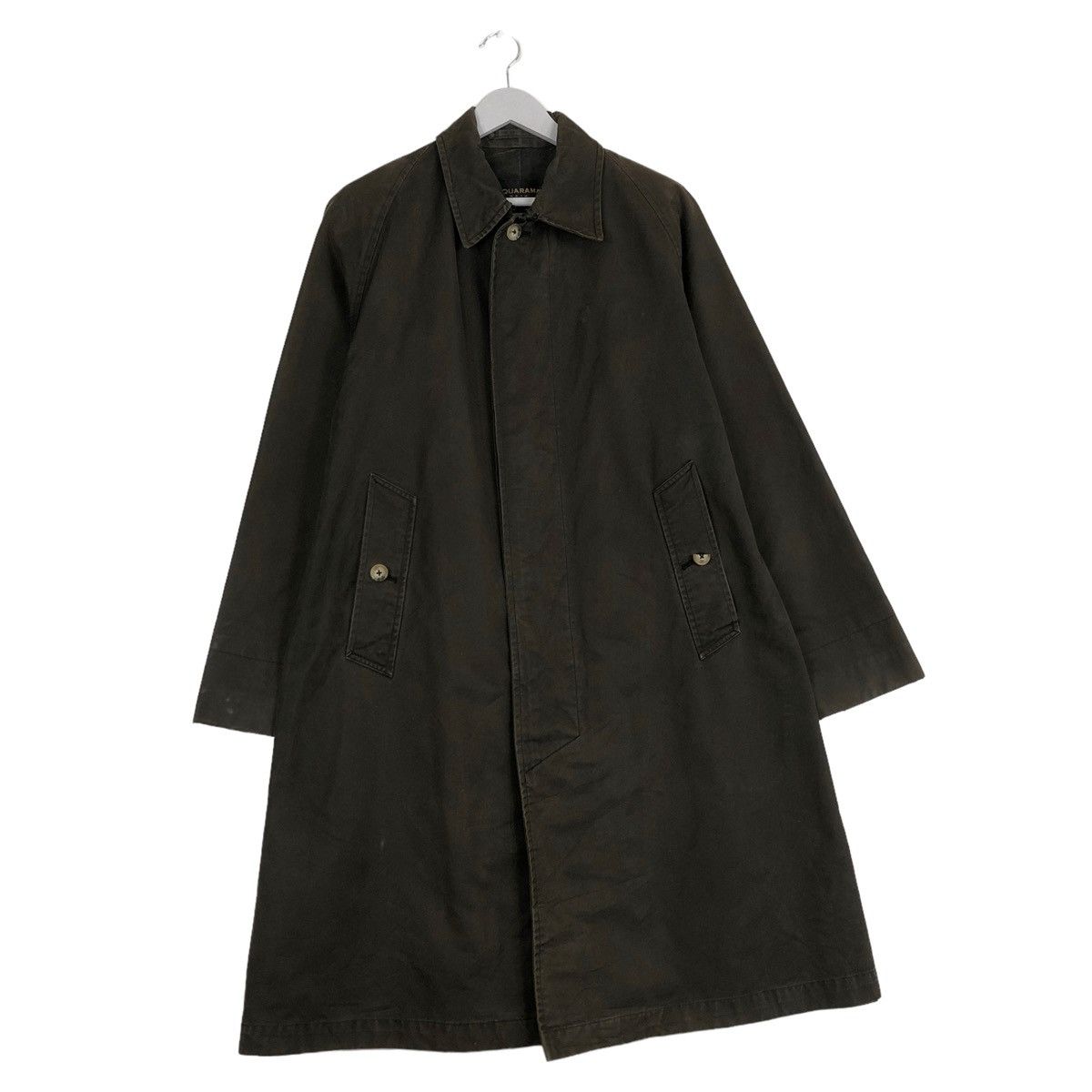 AQUARAMA × Designer ARCHIVE💥AQUARAMA MOLESKIN TRENCH COAT JACKET Size US S / EU 44-46 / 1 - 3 Thumbnail
