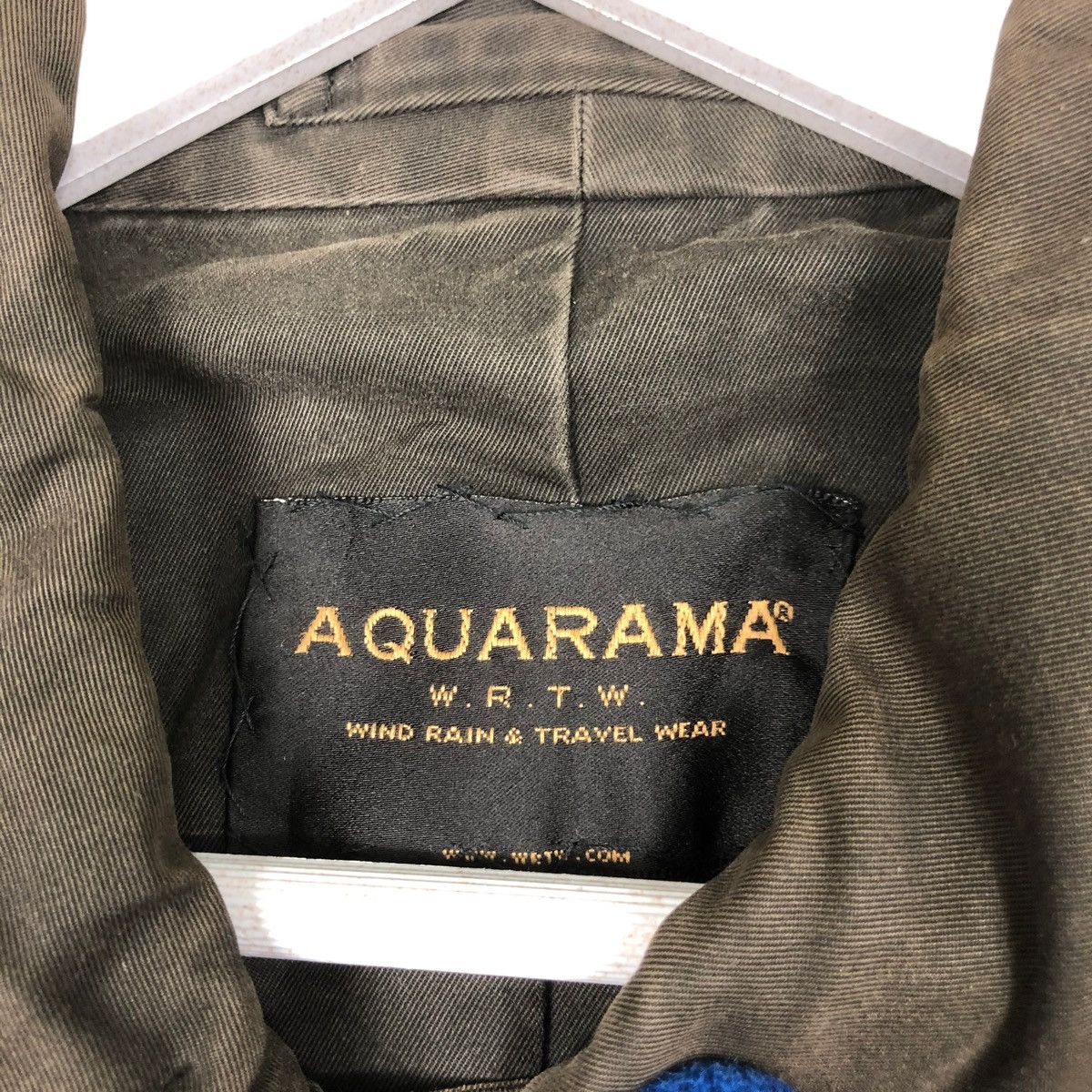 AQUARAMA × Designer ARCHIVE💥AQUARAMA MOLESKIN TRENCH COAT JACKET Size US S / EU 44-46 / 1 - 8 Thumbnail