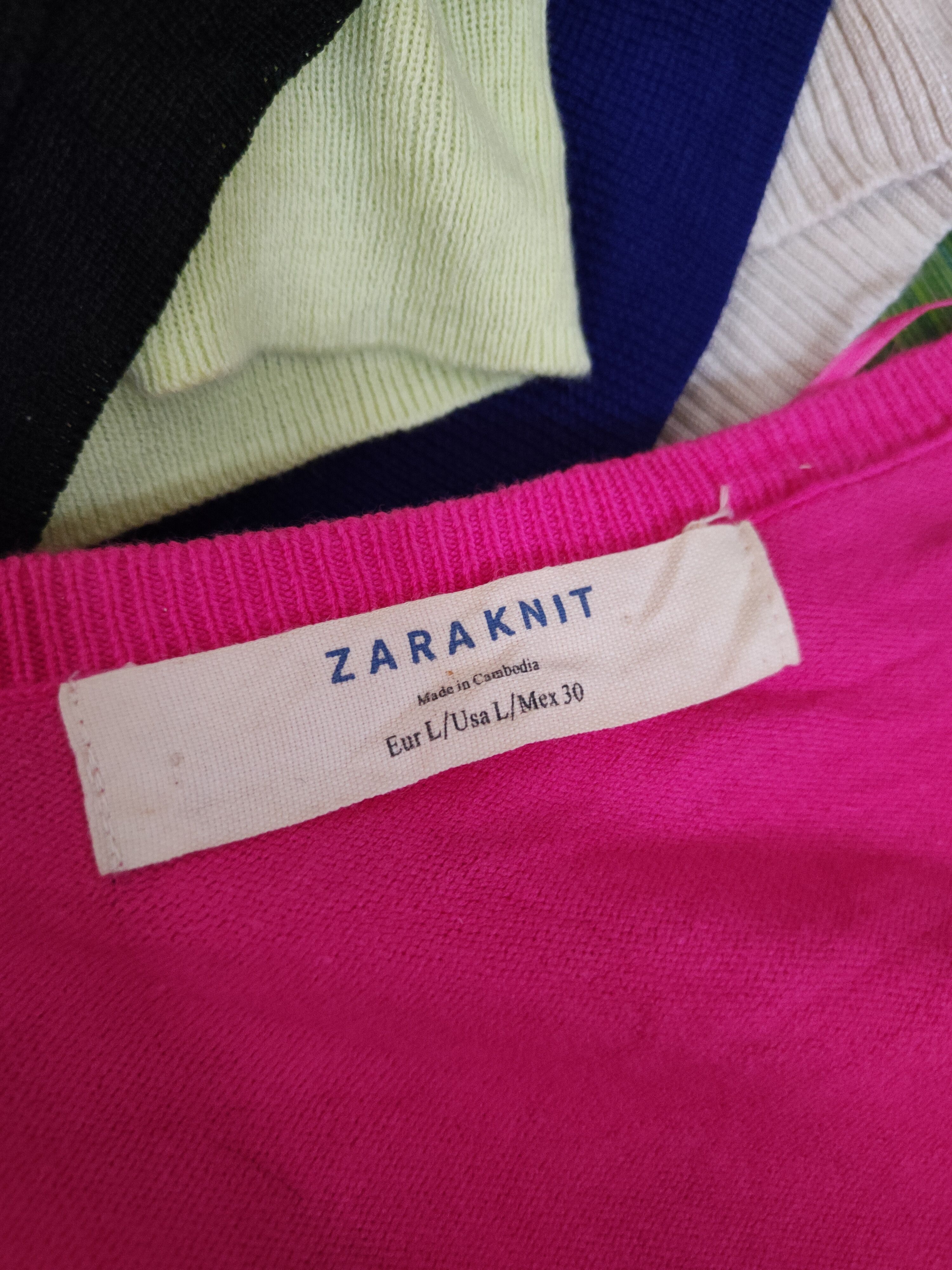 Japanese Brand Zaraknit Pink Knitwear Cardigan #S1114 Size S / US 4 / IT 40 - 12 Thumbnail