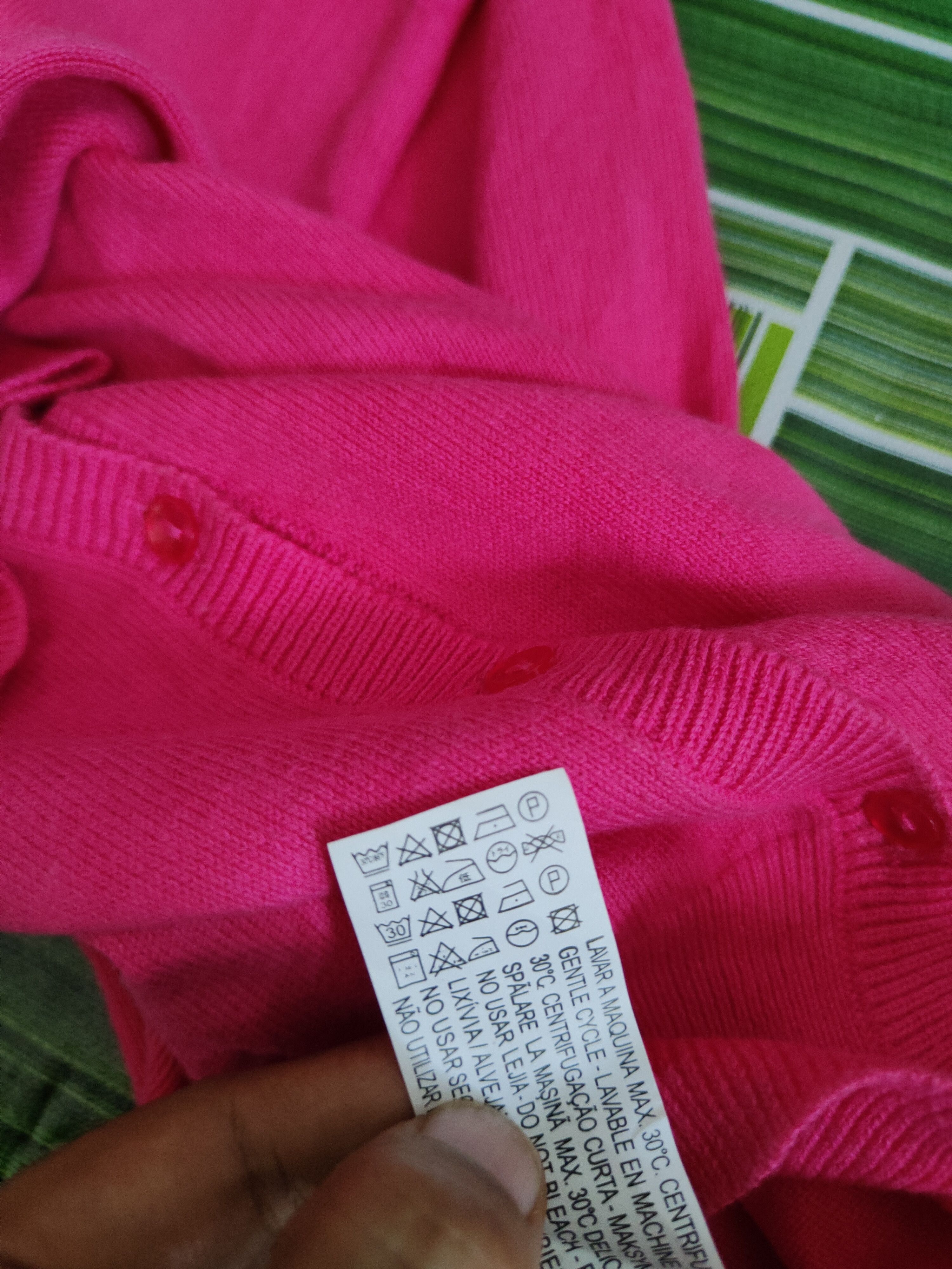 Japanese Brand Zaraknit Pink Knitwear Cardigan #S1114 Size S / US 4 / IT 40 - 11 Thumbnail