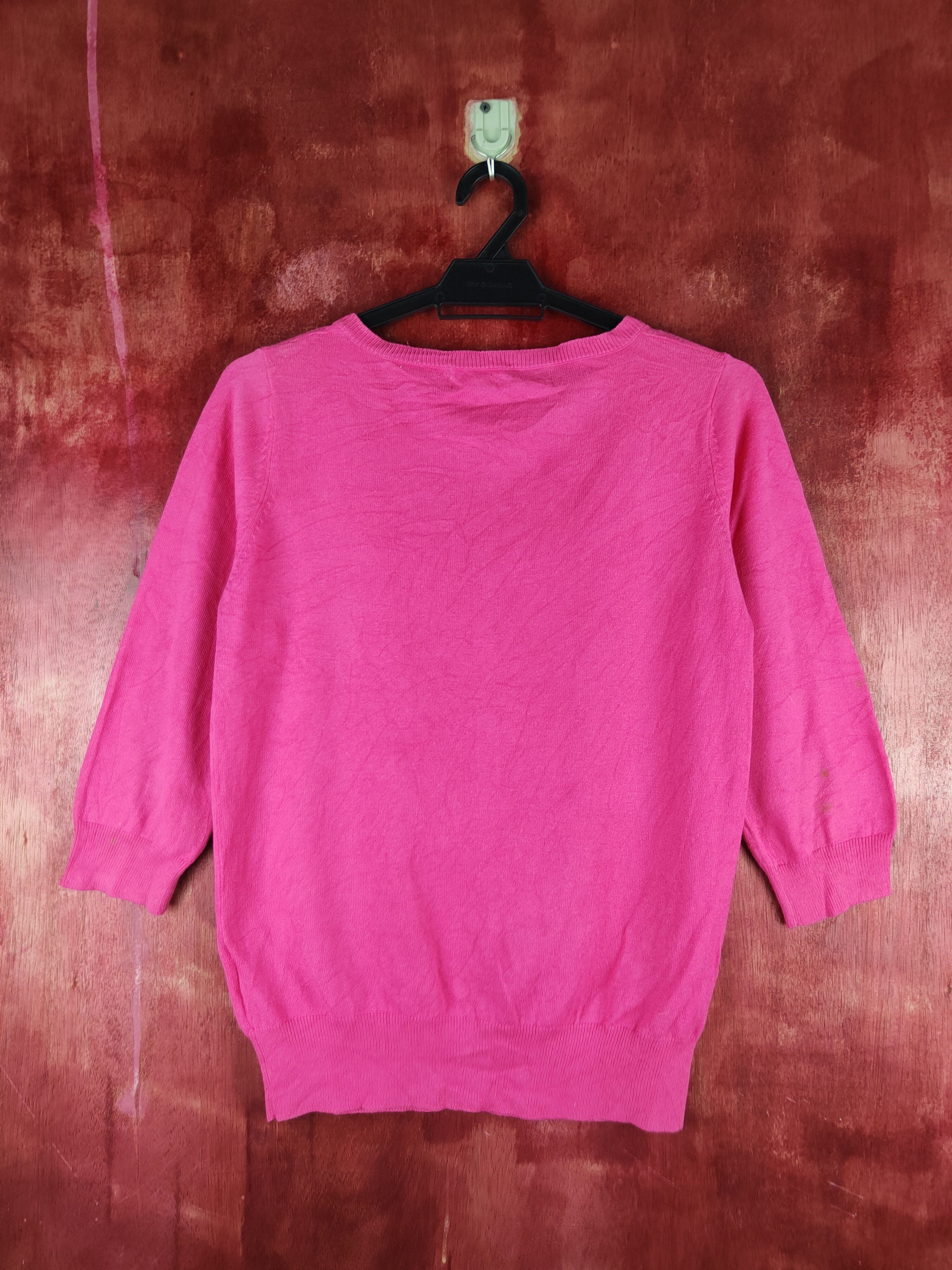 Japanese Brand Zaraknit Pink Knitwear Cardigan #S1114 Size S / US 4 / IT 40 - 7 Thumbnail
