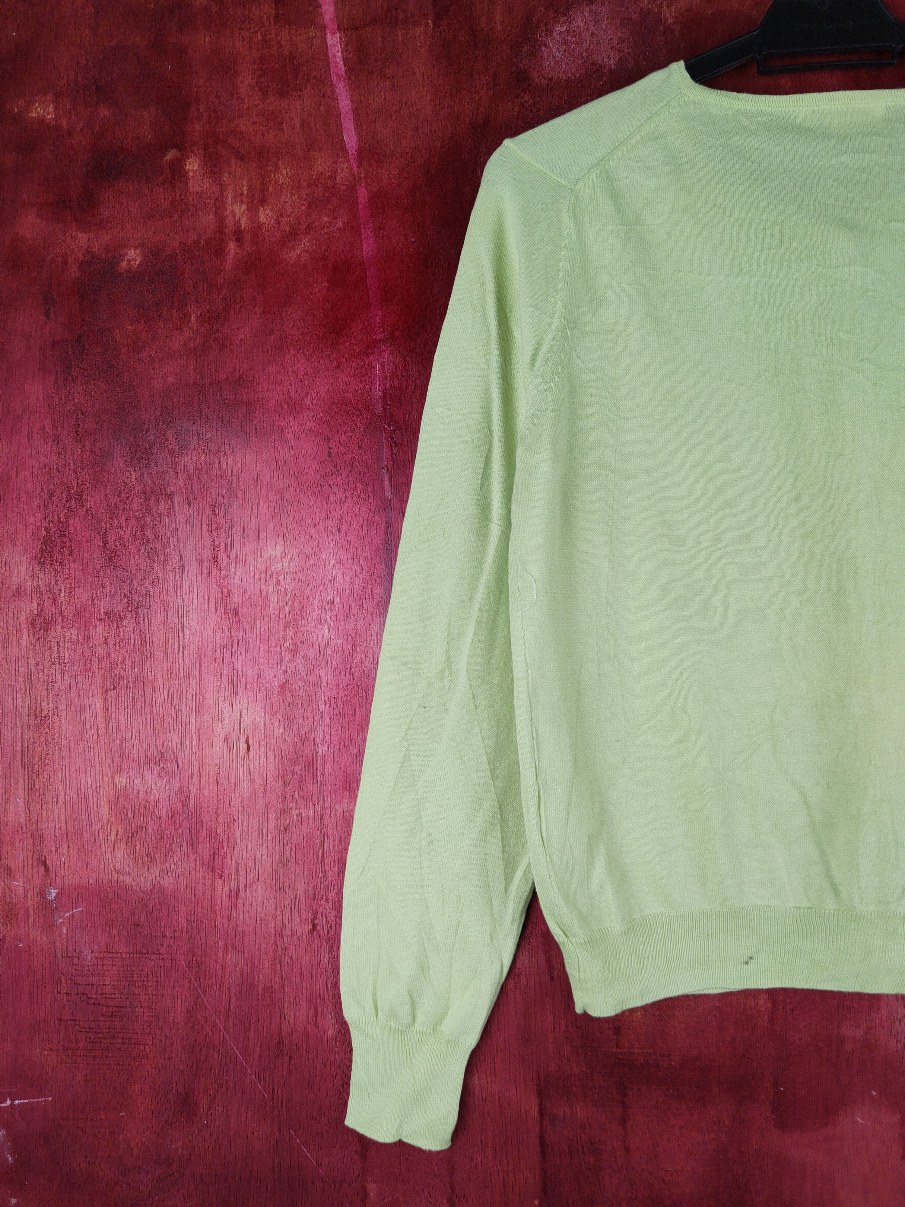 Japanese Brand Natural Beauty Basic Light Green Knitwear Cardigan #S1165 Size M / US 6-8 / IT 42-44 - 8 Thumbnail