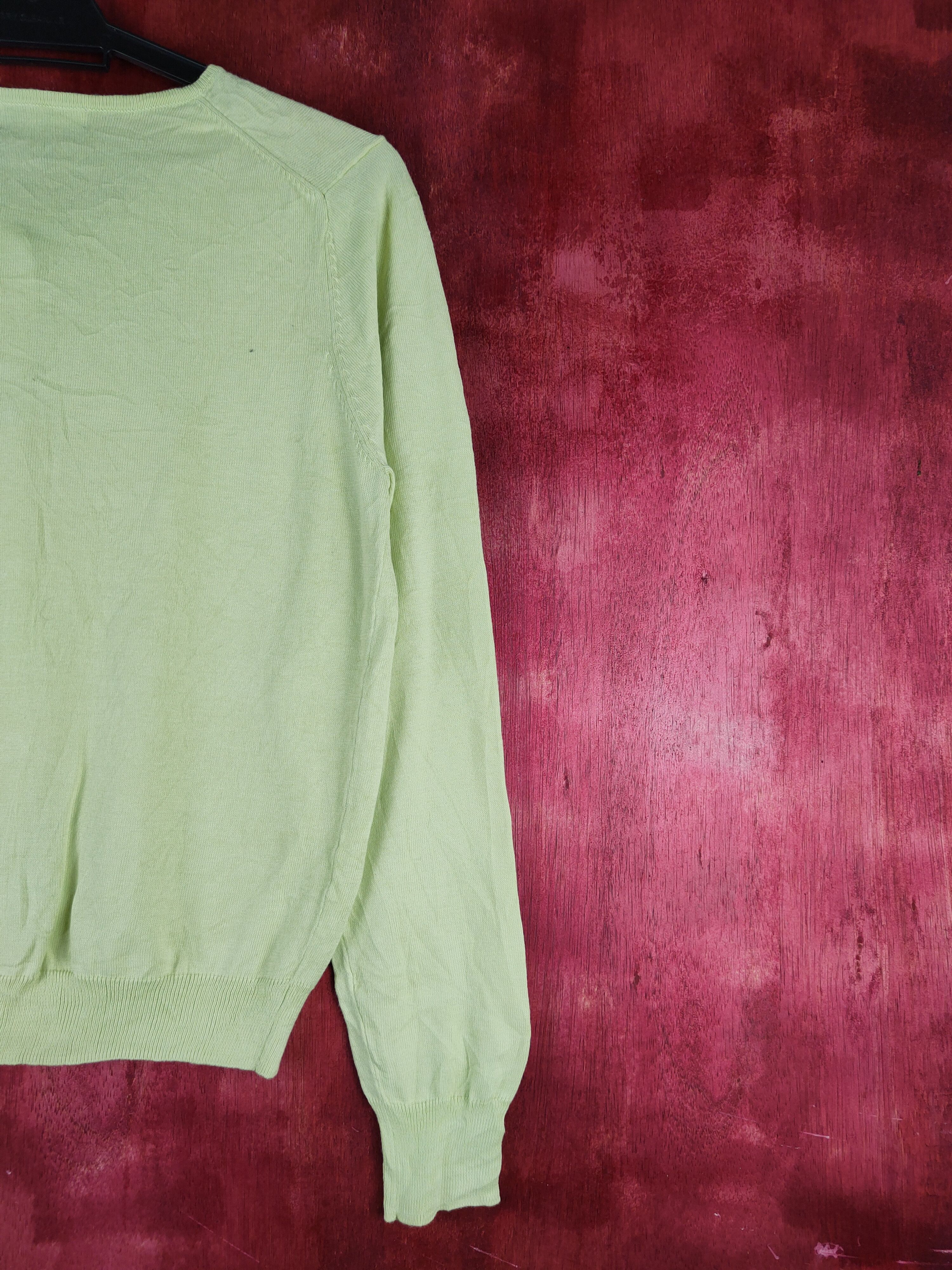 Japanese Brand Natural Beauty Basic Light Green Knitwear Cardigan #S1165 Size M / US 6-8 / IT 42-44 - 9 Thumbnail