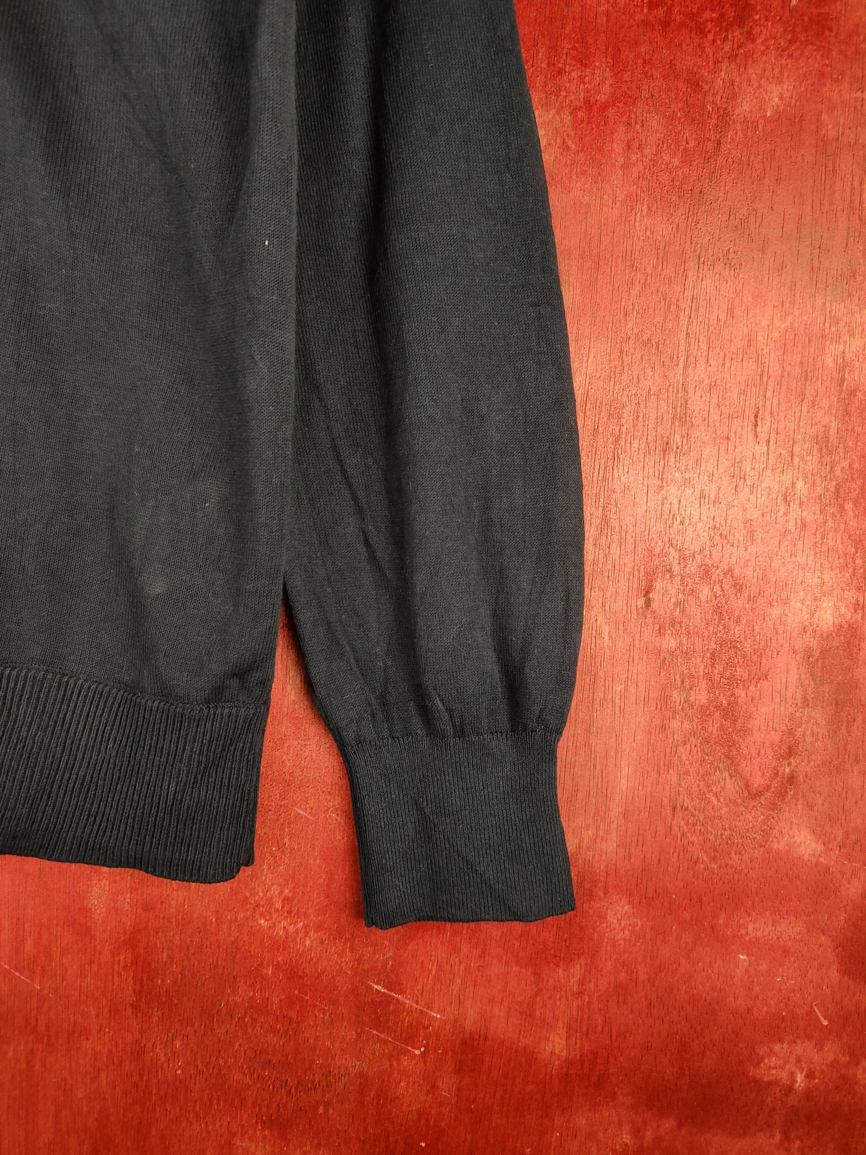 Japanese Brand × Vintage Decoy vintage Navy Knitwear Cardigan #S1174 Size M / US 6-8 / IT 42-44 - 6 Thumbnail