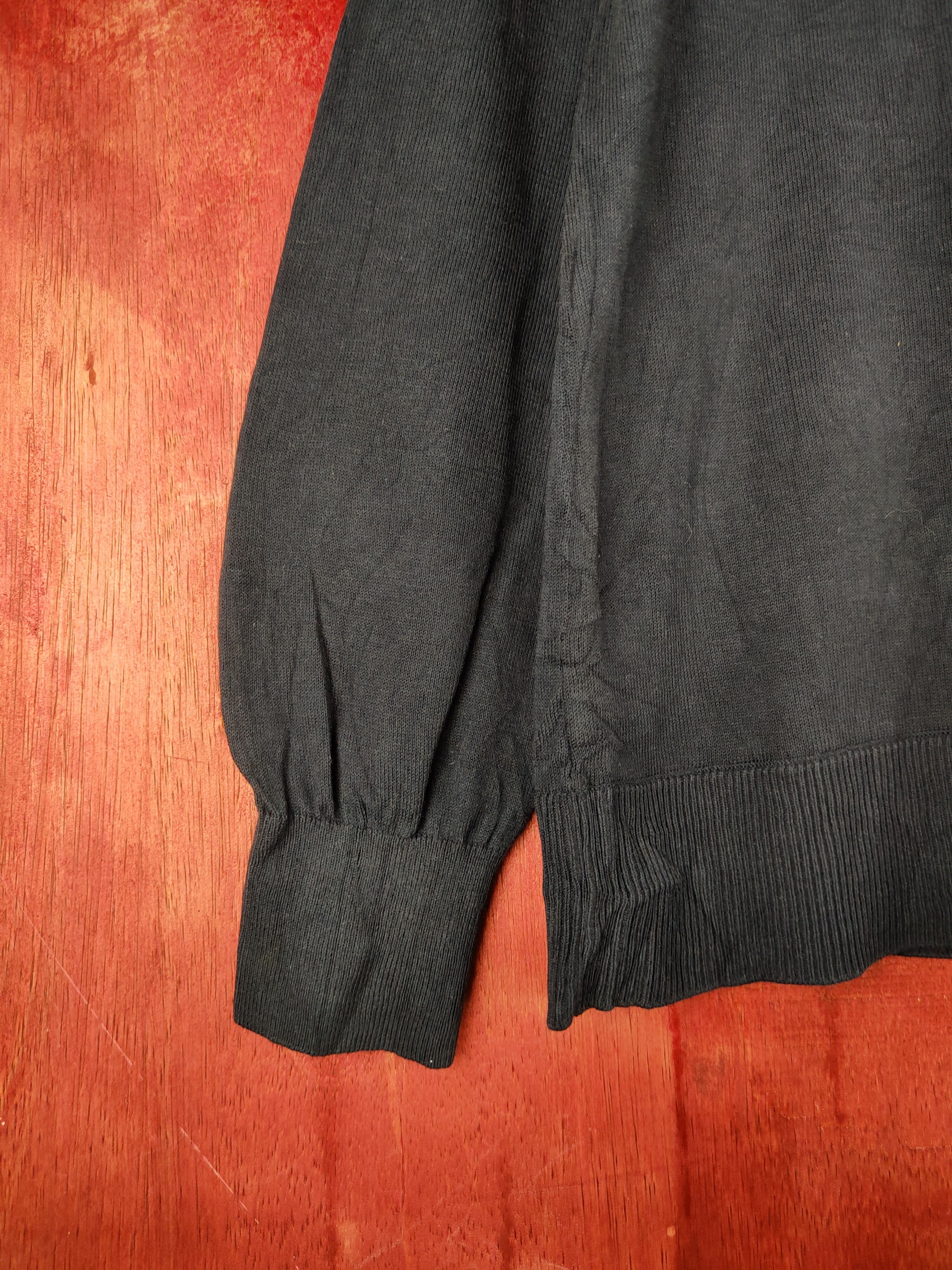 Japanese Brand × Vintage Decoy vintage Navy Knitwear Cardigan #S1174 Size M / US 6-8 / IT 42-44 - 4 Thumbnail