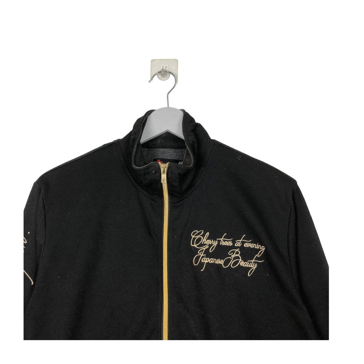 Anime × Japanese Brand 💥DEVINE RETRIBUTION GIESHA SAKURA BLADE ZIPPER TRACK TOP Size US M / EU 48-50 / 2 - 6 Thumbnail