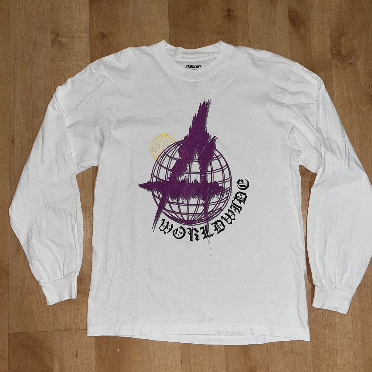 A$AP Rocky × AWGE A$AP Worldwide Anarchy Longsleeve Size US M / EU 48-50 / 2 - 2 Thumbnail