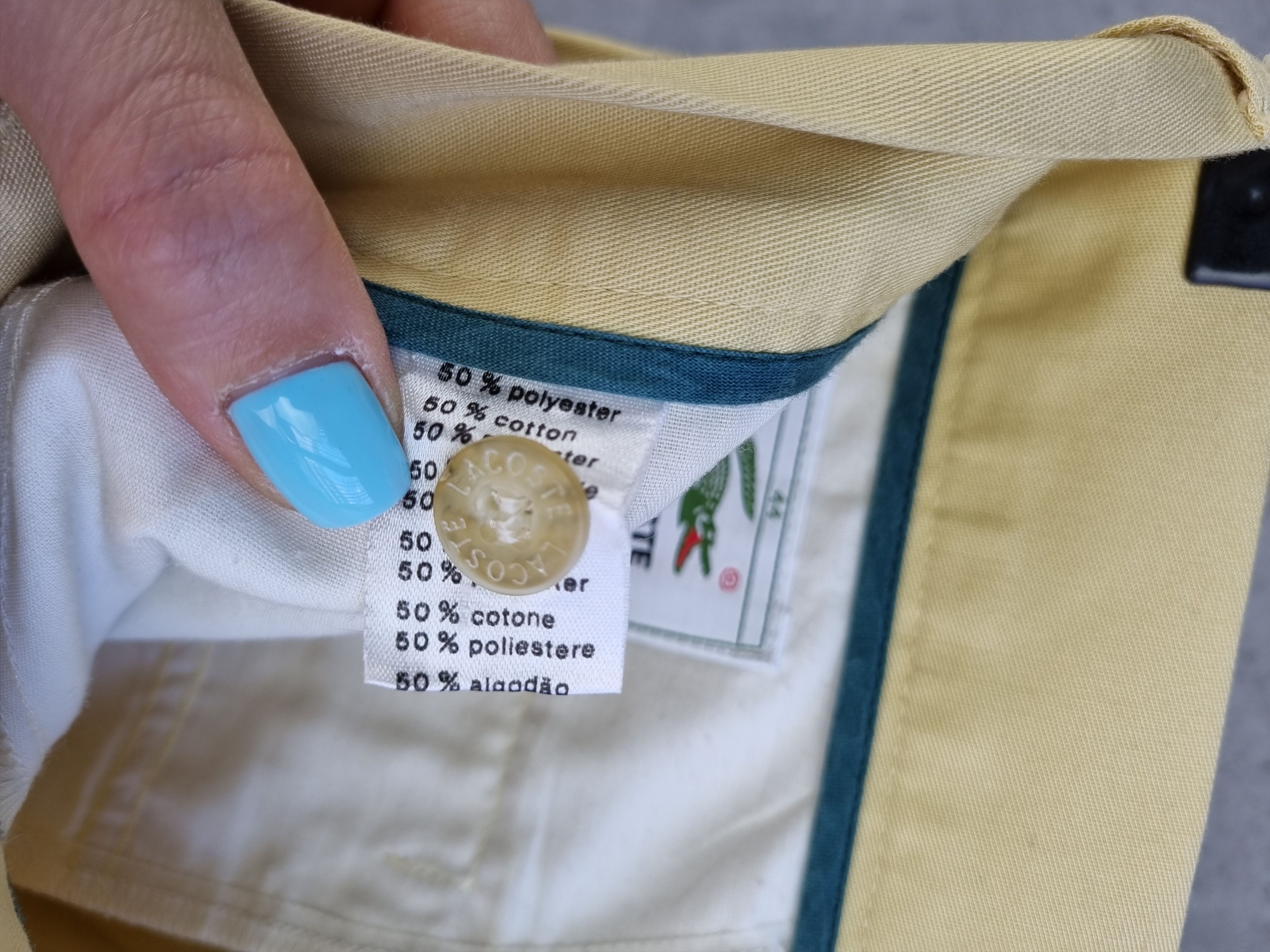 Lacoste × Vintage 90s Lacoste Golf Cotton Shorts Size US 34 / EU 50 - 9 Thumbnail