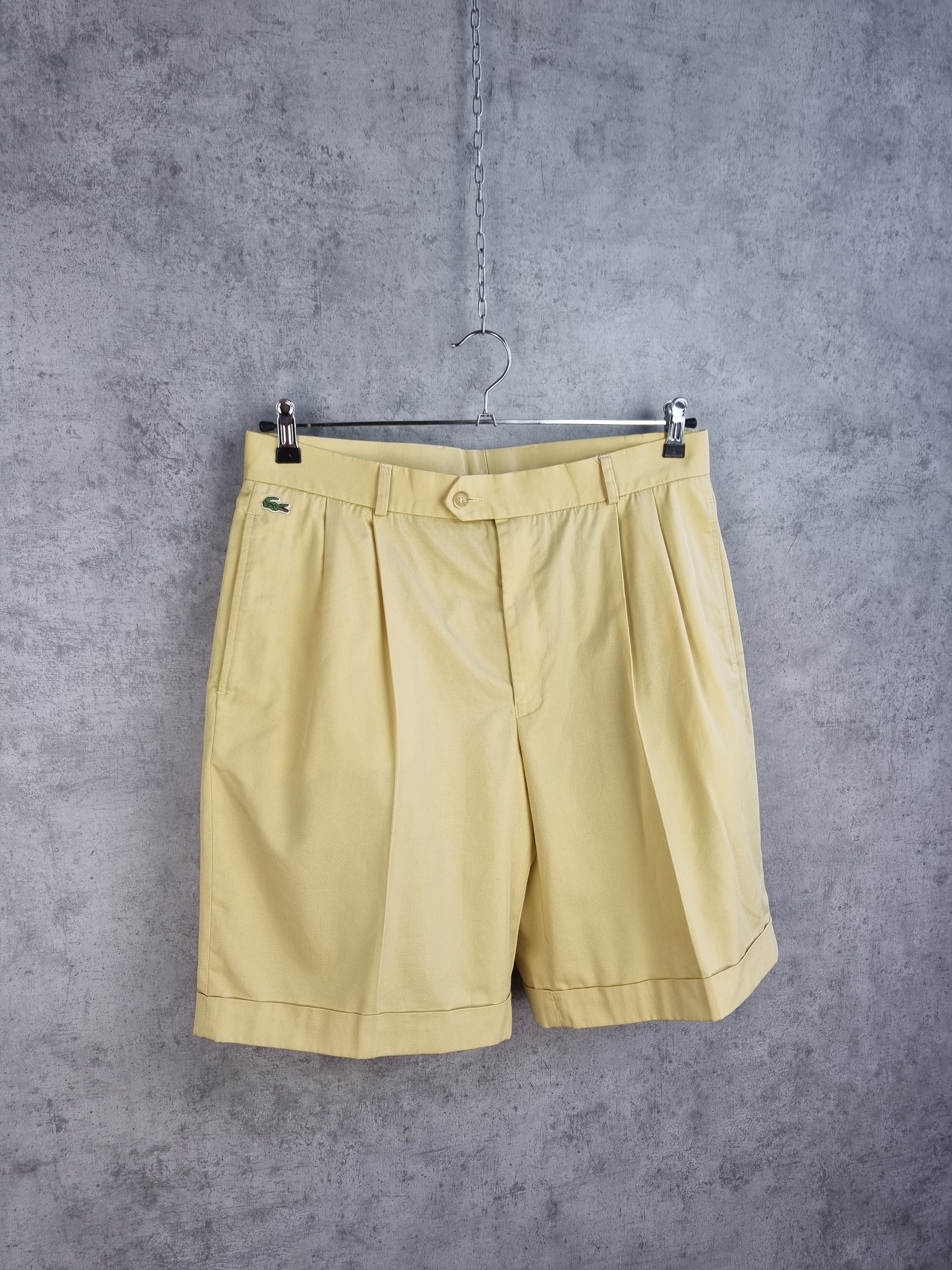 Lacoste × Vintage 90s Lacoste Golf Cotton Shorts Size US 34 / EU 50 - 2 Thumbnail