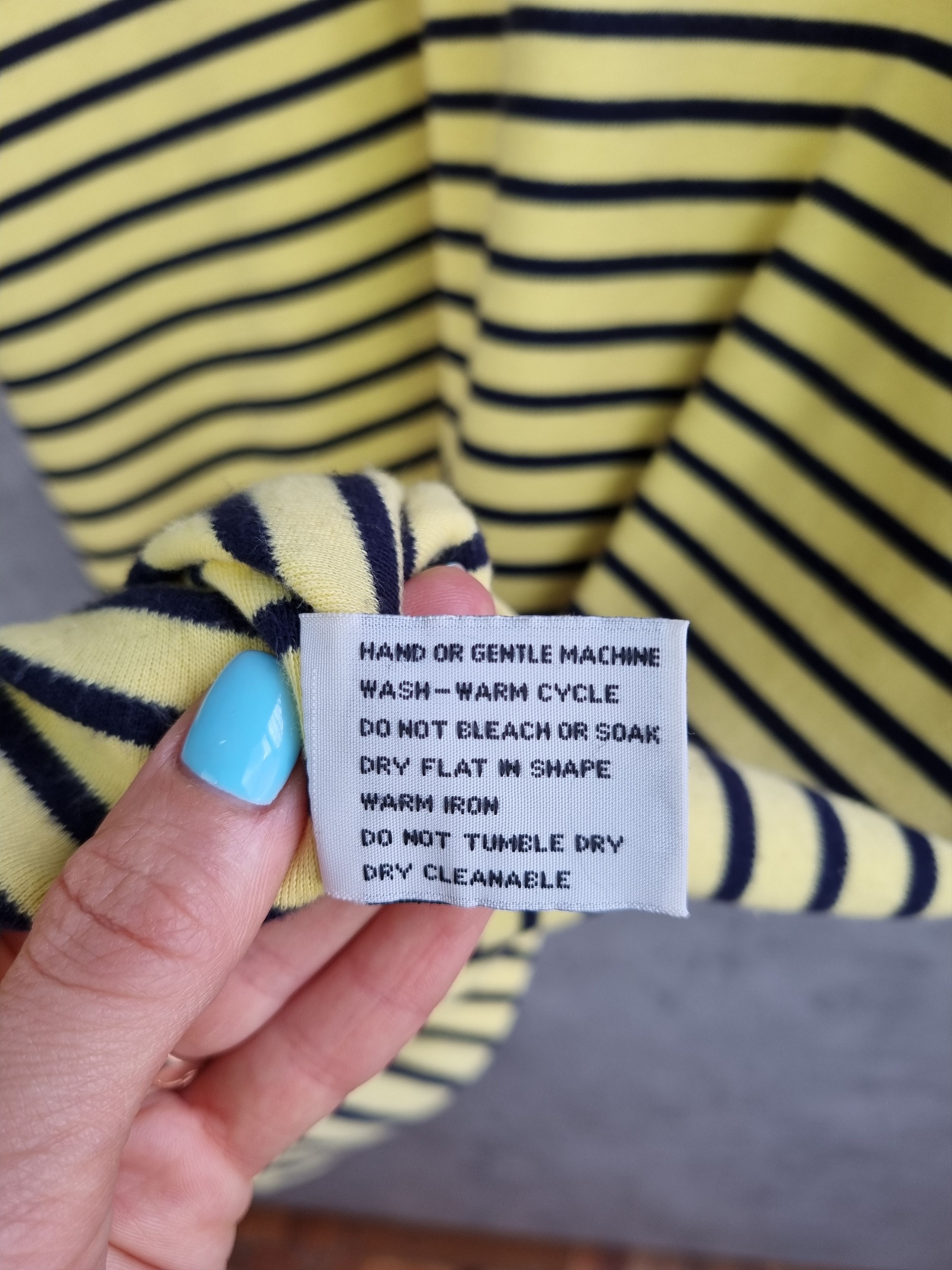 Vintage × Yves Saint Laurent 90s Yves Saint Laurent Pour Home Vintage Striped Polo Size US L / EU 52-54 / 3 - 10 Thumbnail