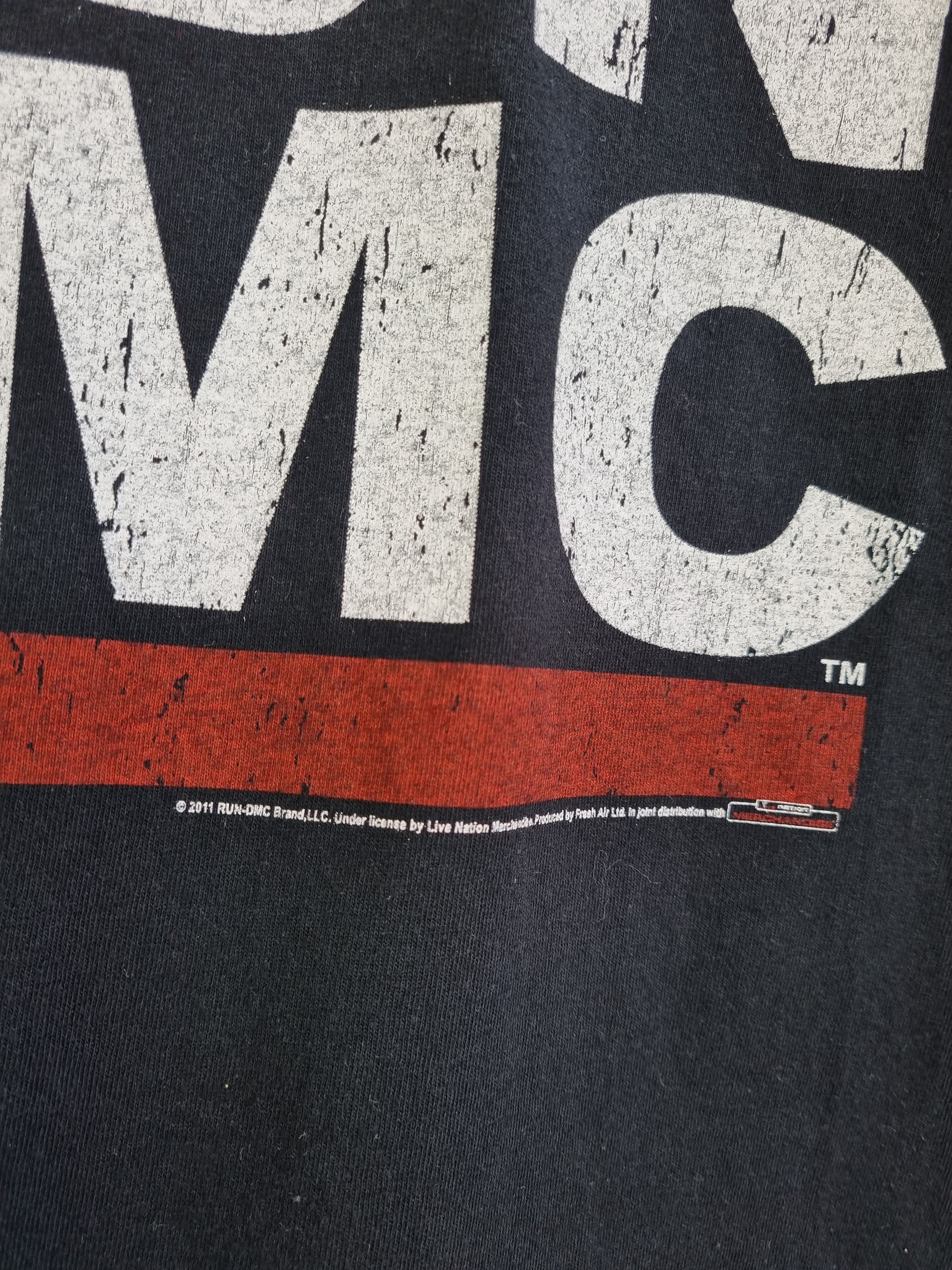 Band Tees × RUN DMC Run Dmc Big Logo Tee Shirt Size US M / EU 48-50 / 2 - 7 Thumbnail