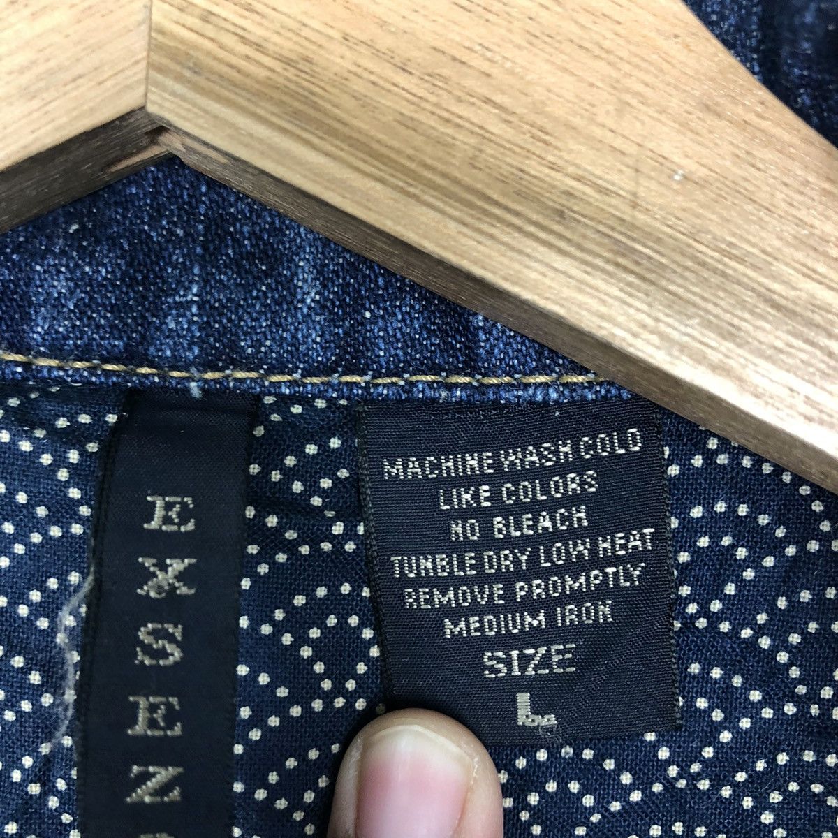 Japanese Brand 🔥90’s VINTAGE DENIM CHORE WORK JACKET JAPAN INSPIRE KAPITAL Size US L / EU 52-54 / 3 - 12 Thumbnail