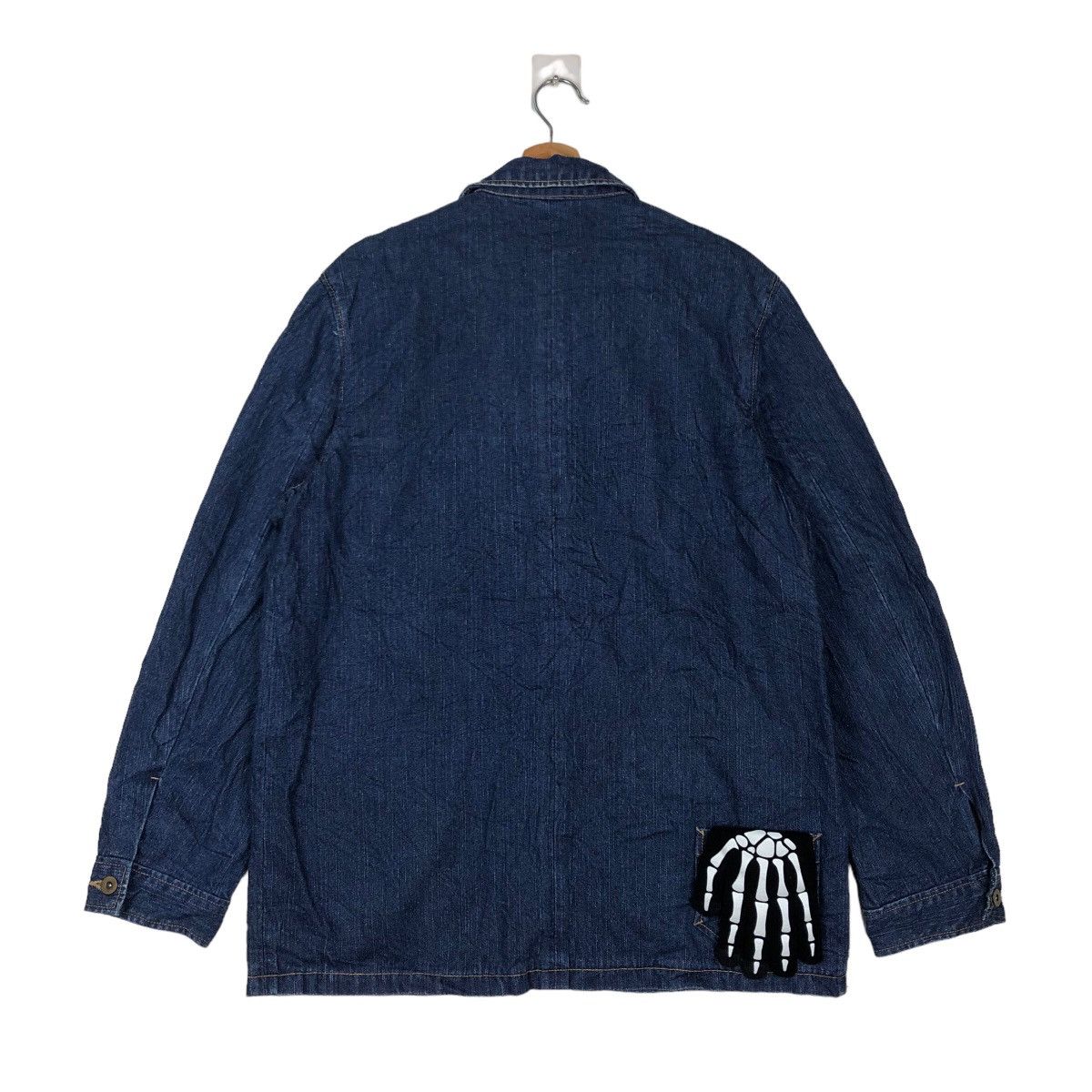 Japanese Brand 🔥90’s VINTAGE DENIM CHORE WORK JACKET JAPAN INSPIRE KAPITAL Size US L / EU 52-54 / 3 - 7 Thumbnail