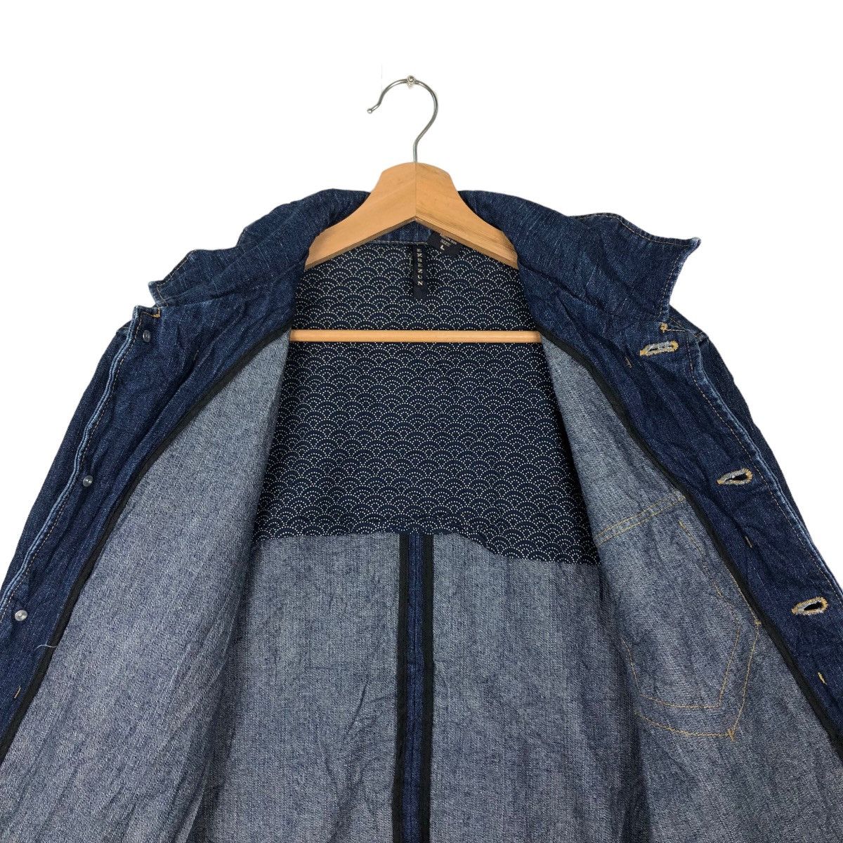 Japanese Brand 🔥90’s VINTAGE DENIM CHORE WORK JACKET JAPAN INSPIRE KAPITAL Size US L / EU 52-54 / 3 - 10 Thumbnail