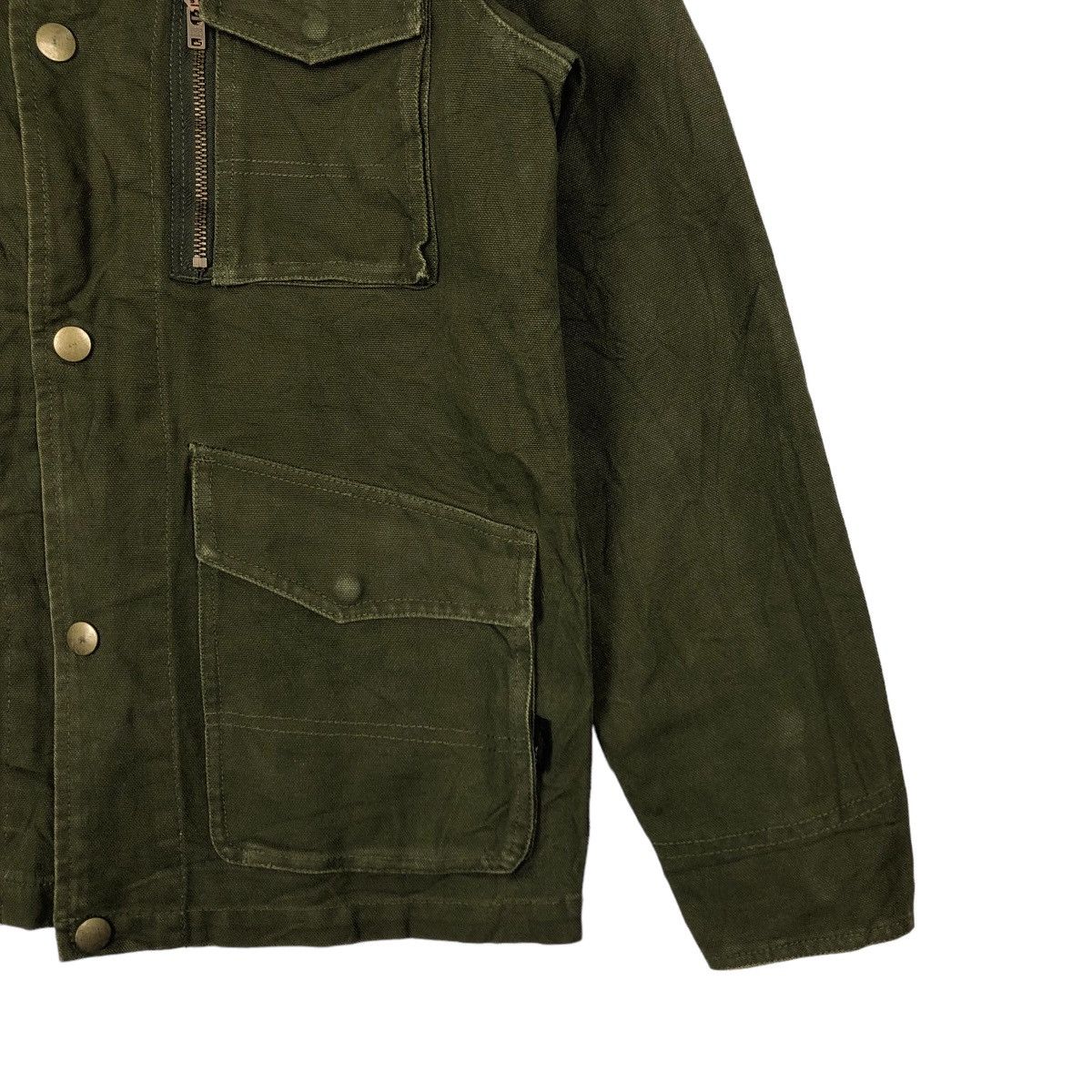 Japanese Brand 🔥90’s VINTAGE COLUMBIA CHORE JACKET DUCK CANVAS CARGO Size US XS / EU 42 / 0 - 4 Thumbnail