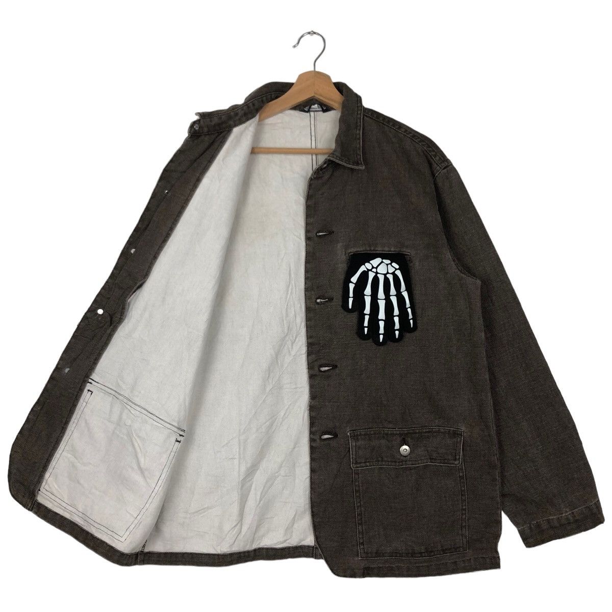 Issey Miyake 🔥90’s Vintage Hikory Chore Jacket More Puro Issey Miyake Size US L / EU 52-54 / 3 - 8 Thumbnail