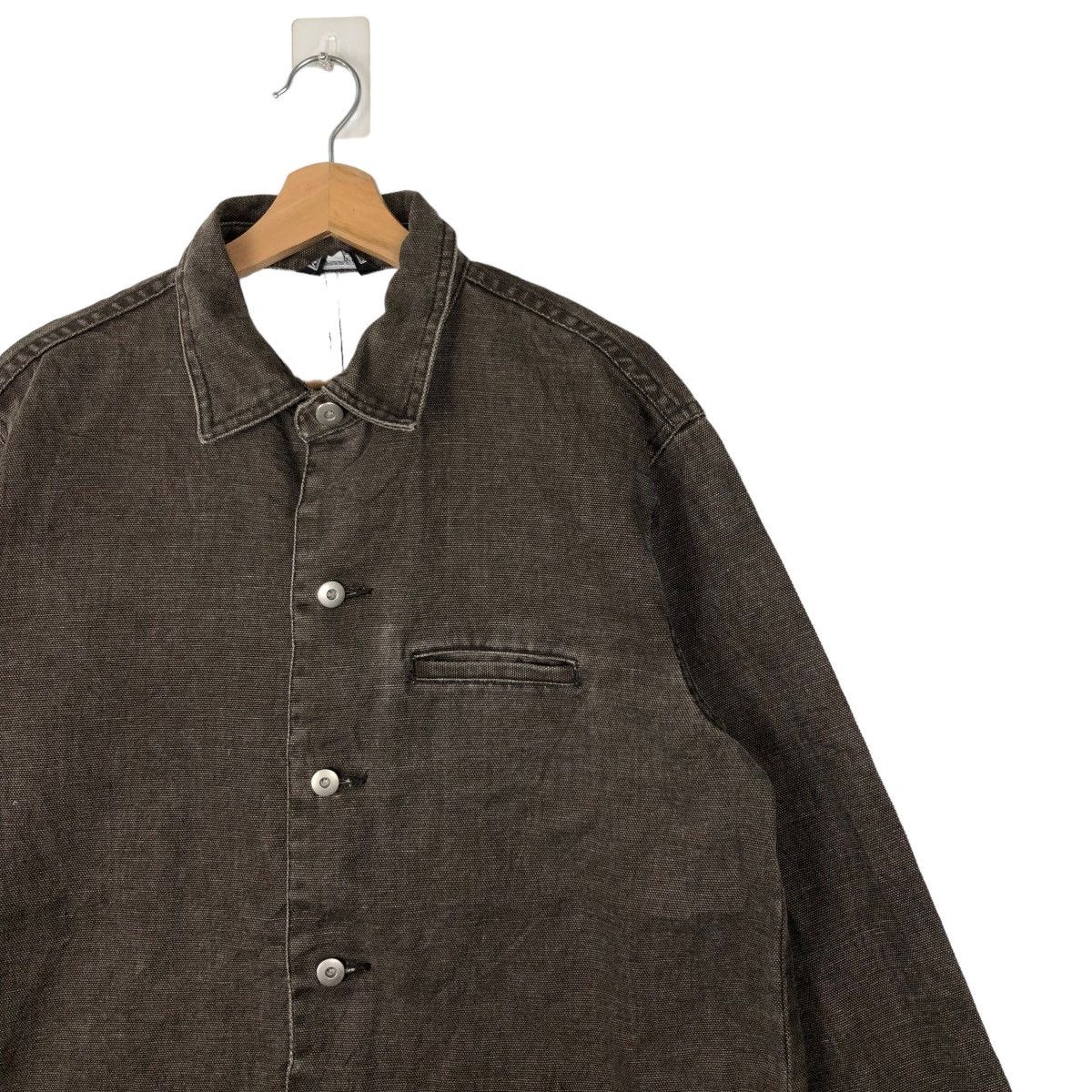 Issey Miyake 🔥90’s Vintage Hikory Chore Jacket More Puro Issey Miyake Size US L / EU 52-54 / 3 - 5 Thumbnail